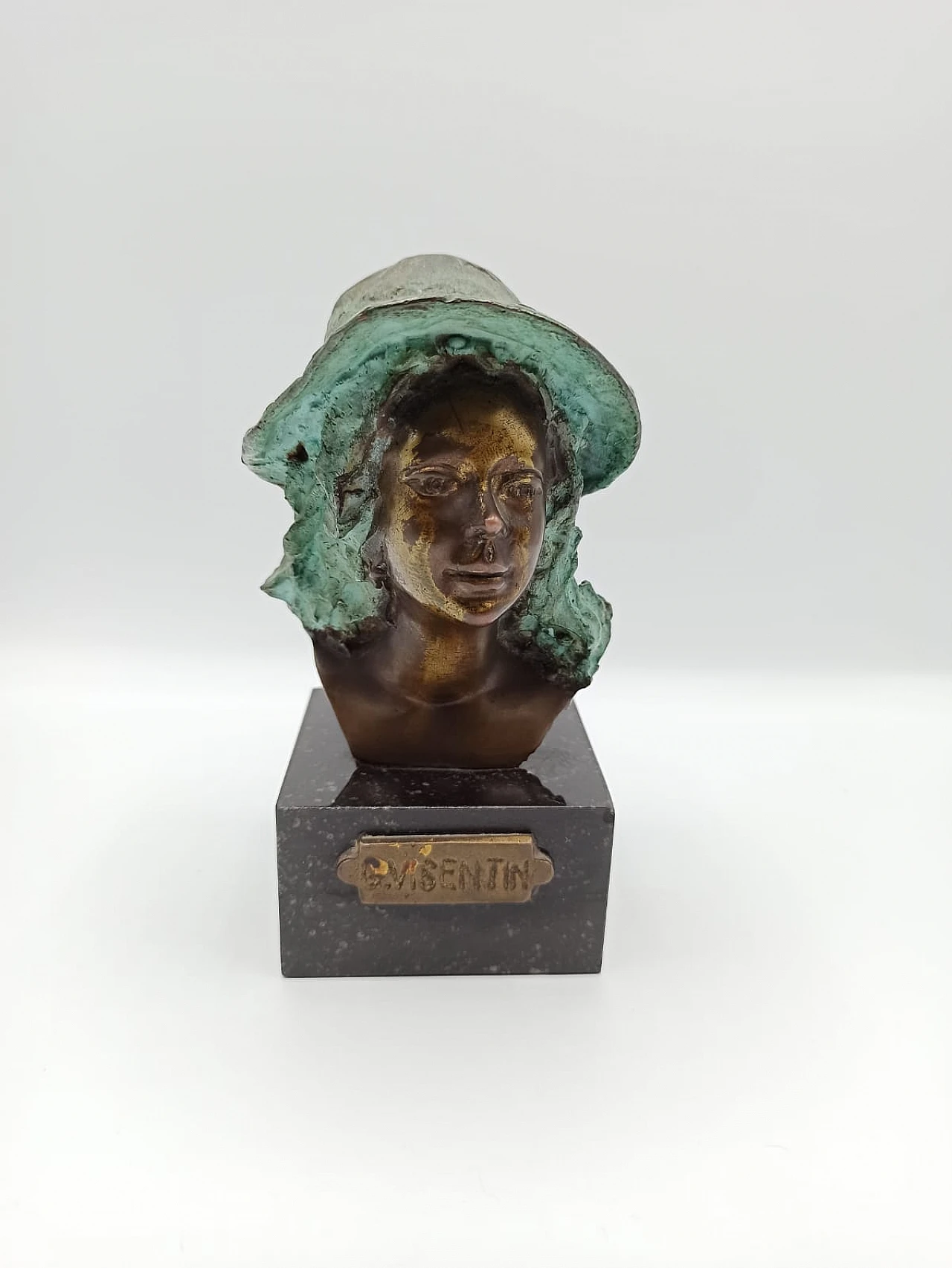 Gianni Visentin, bronze sculpture, 1980s 1