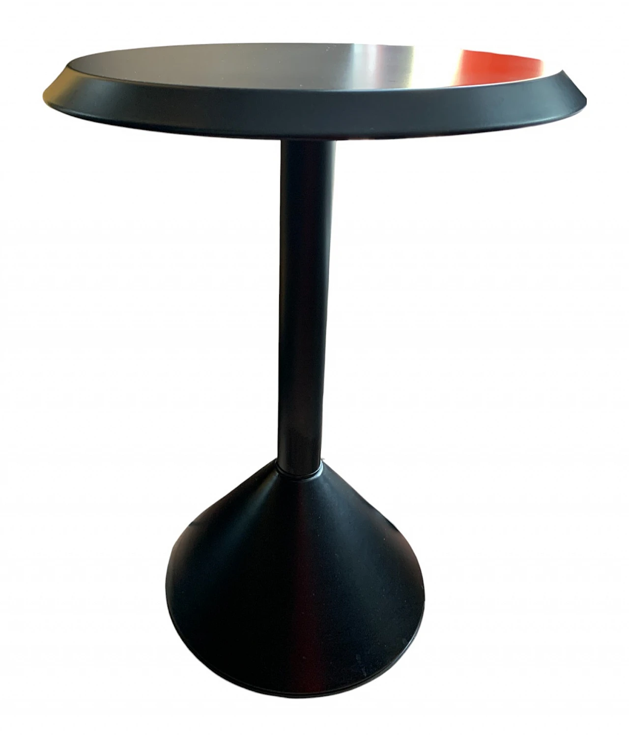 Black metal bistro table by Philippe Starck, 1980s 5