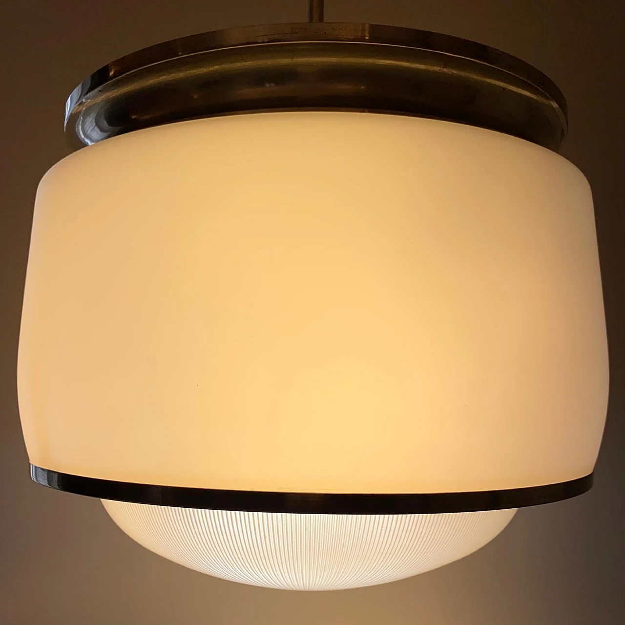 Lampadario Kappa di Sergio Mazza per Artemide, anni '60 4