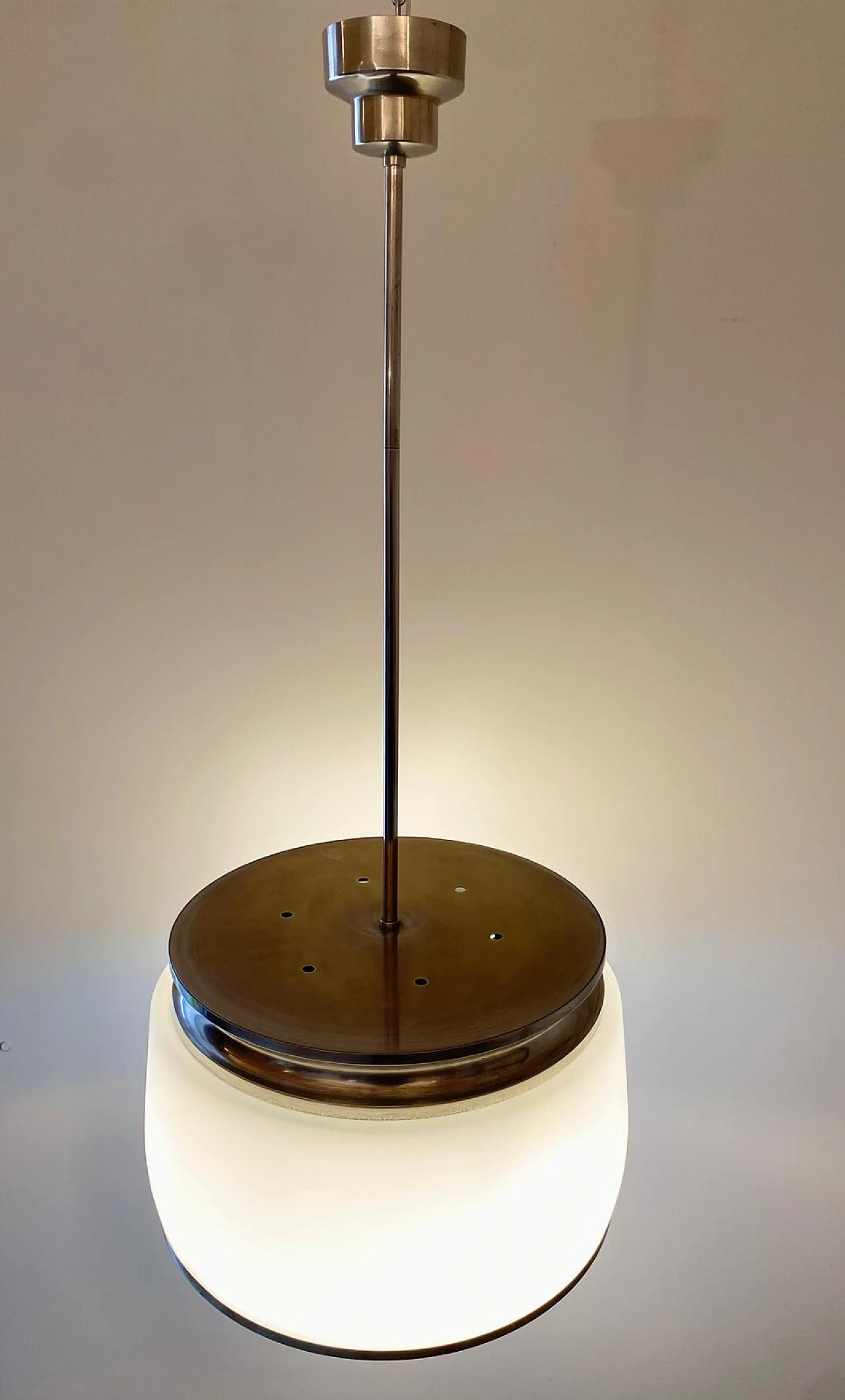 Lampadario Kappa di Sergio Mazza per Artemide, anni '60 5