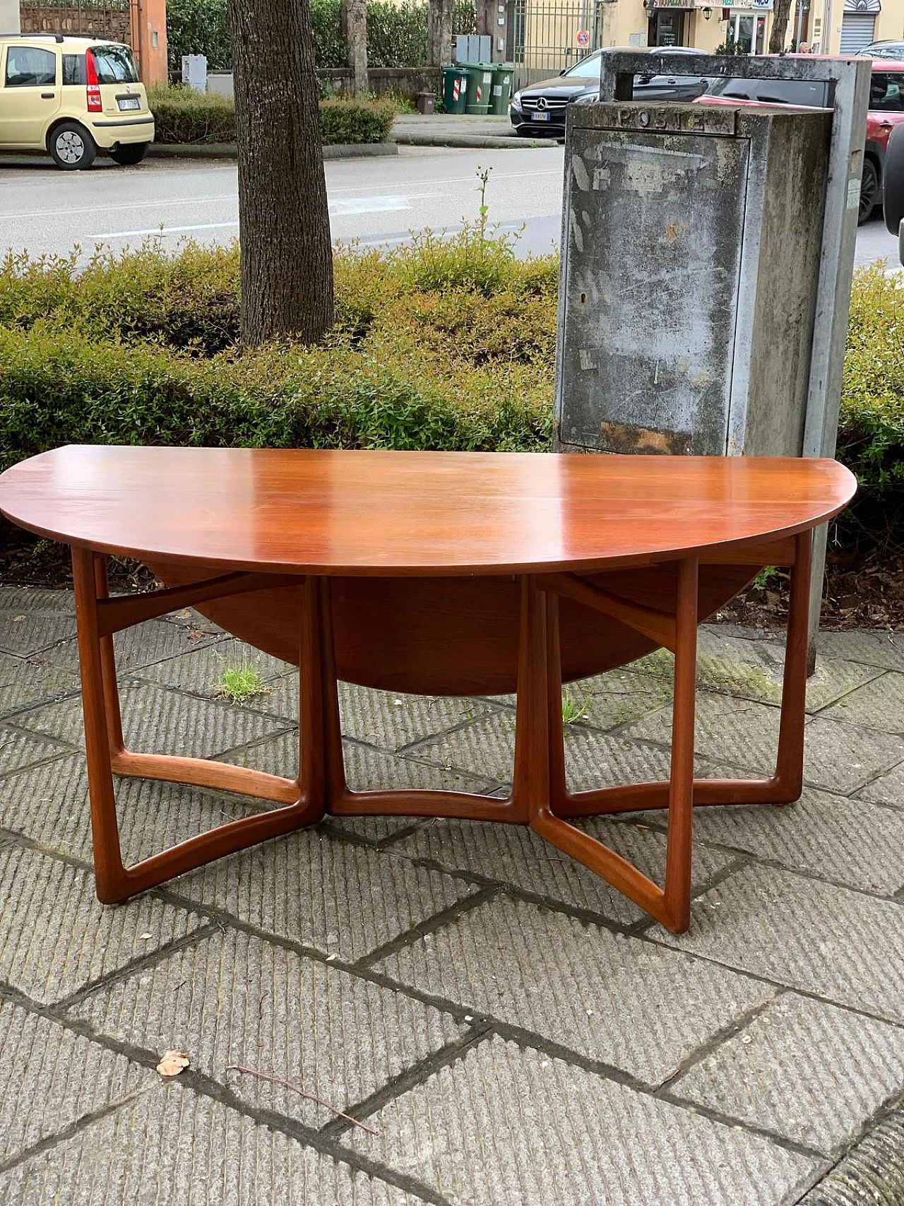 Teak table by P. Hvidt & O. M. Nielsen for France & Son., 1960s 3