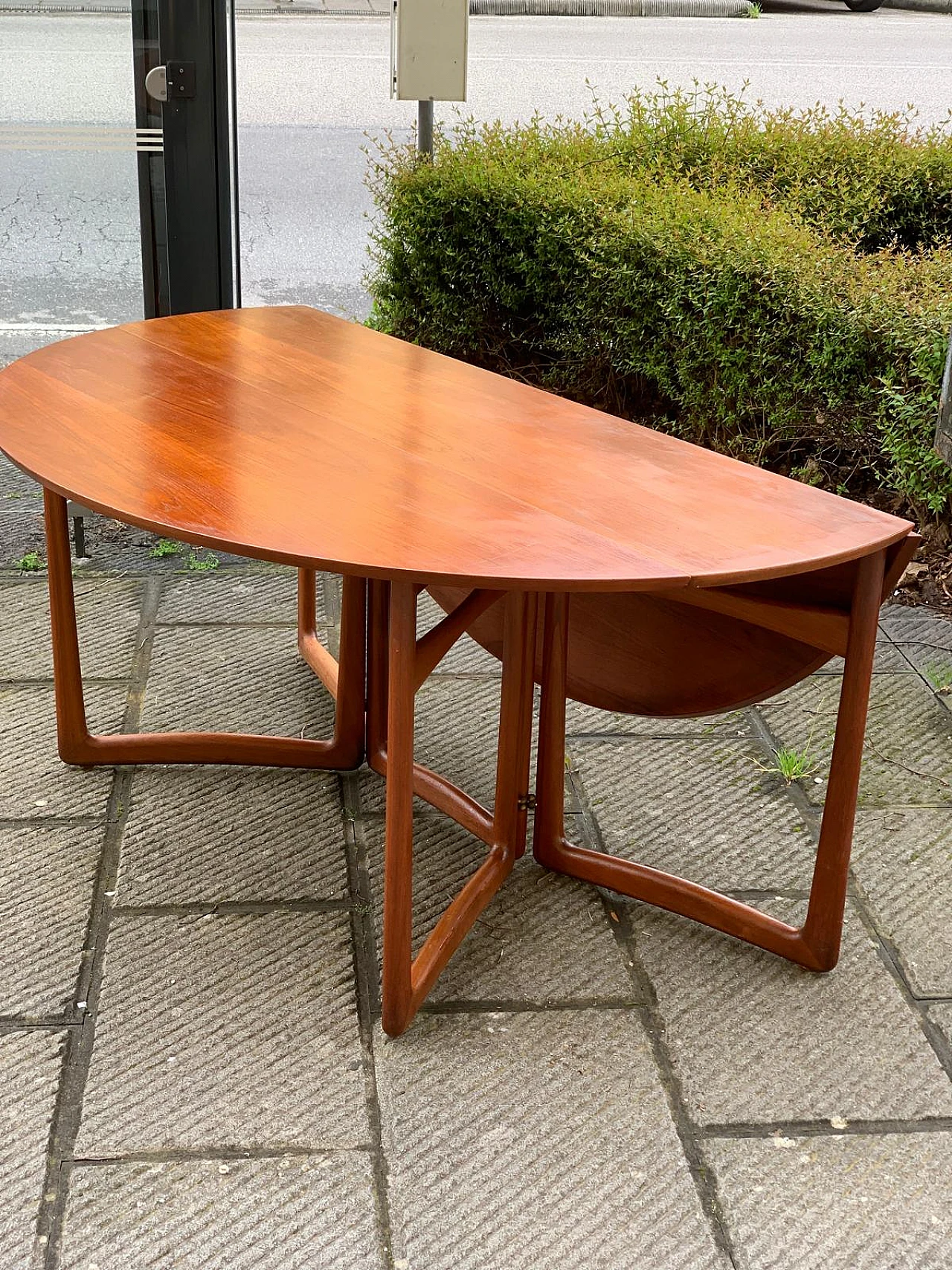 Tavolo in teak di P. Hvidt & O. M. Nielsen per France & Son, anni '60 4