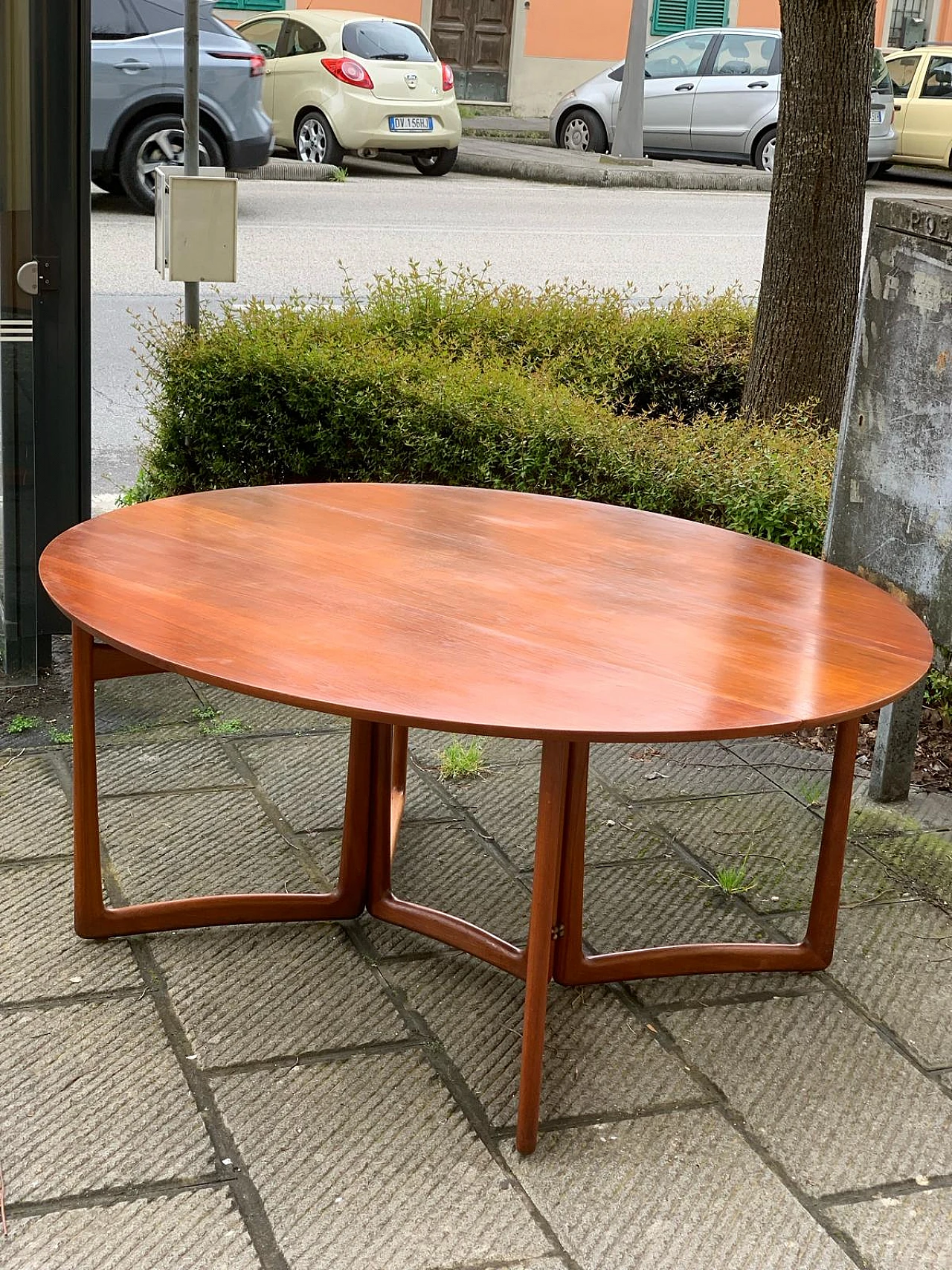 Teak table by P. Hvidt & O. M. Nielsen for France & Son., 1960s 8