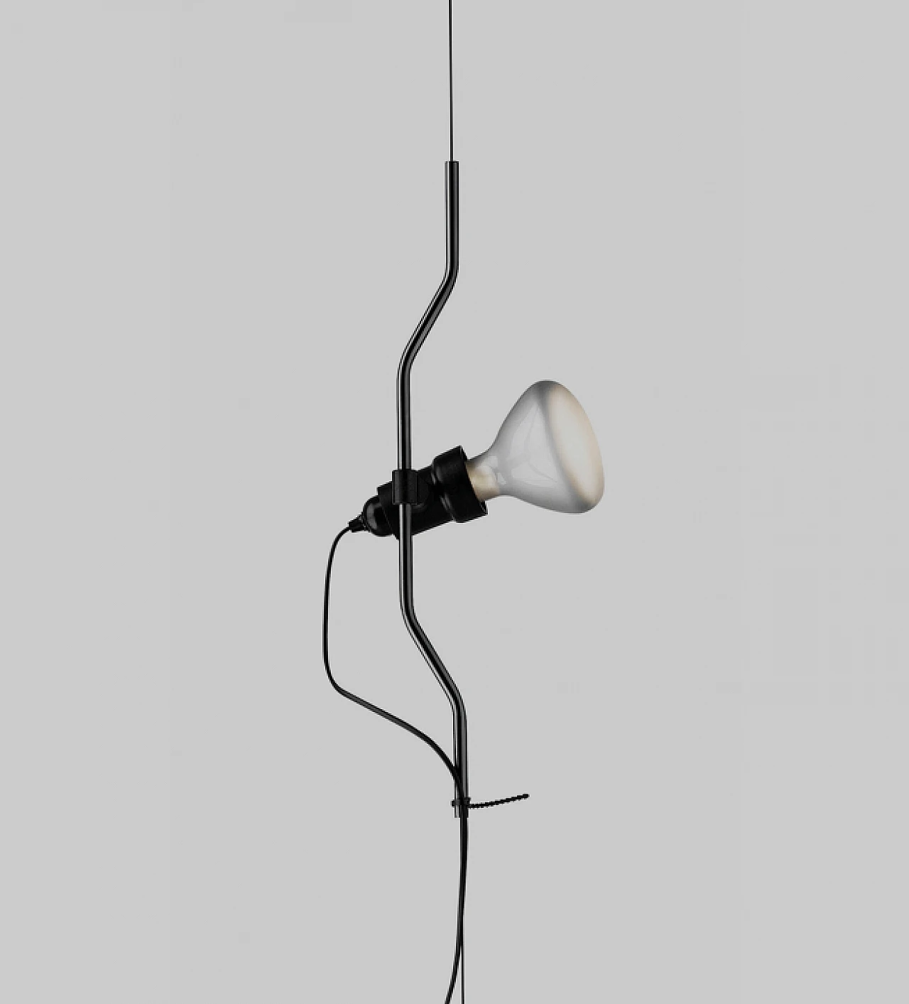 Parentesi lamp by A. Castiglioni and P. Manzù for Flos, 1980s 2