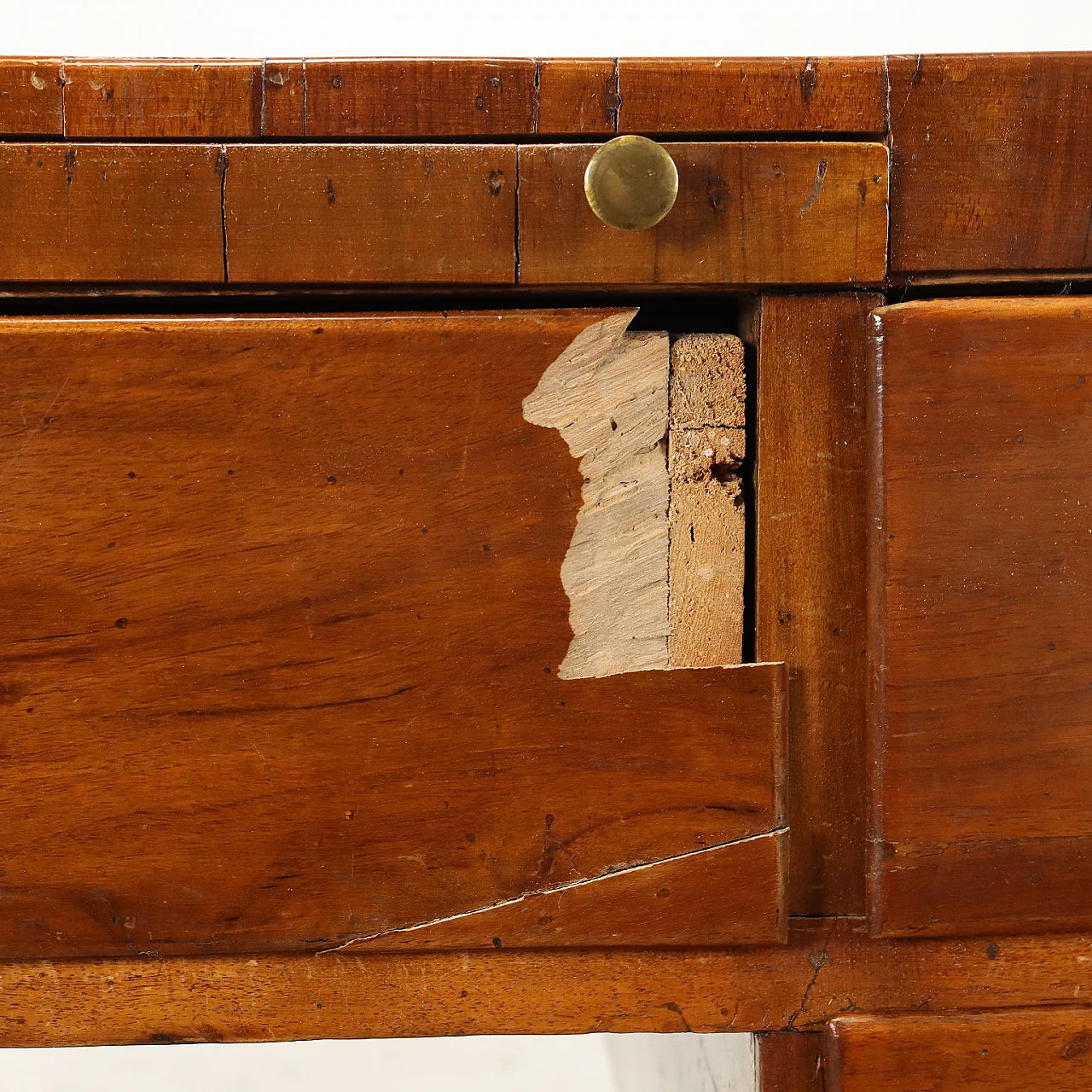 Direttorio desk with pull-out writing surface, early 19th century 6