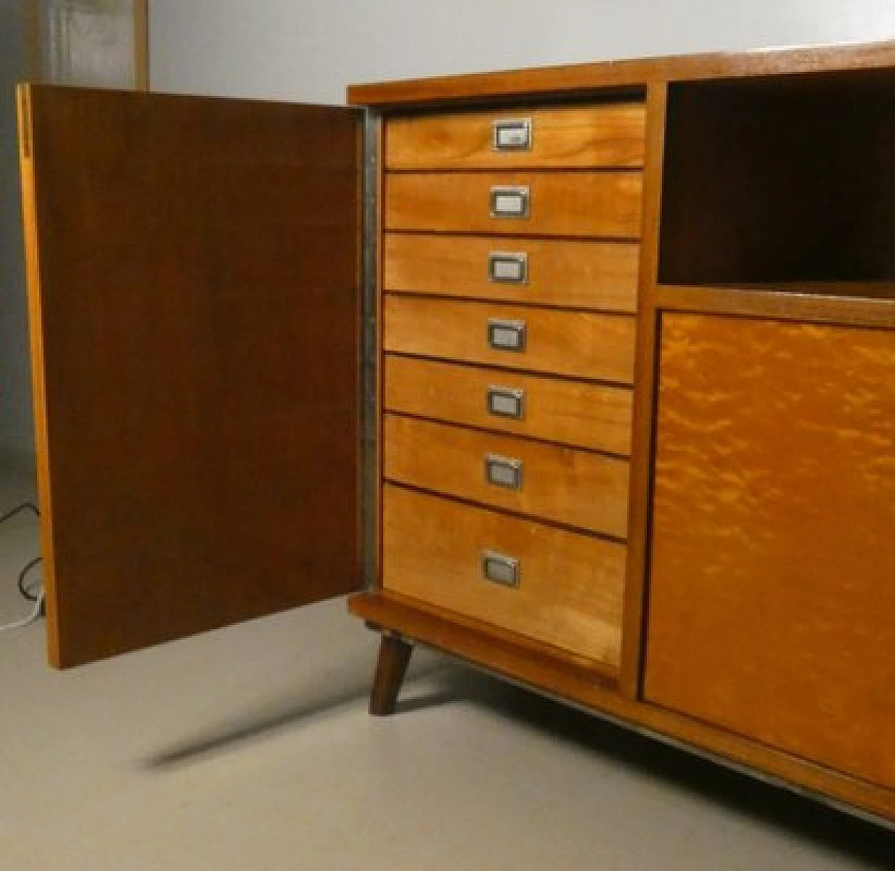 Solid teak sideboard, 1970s 5