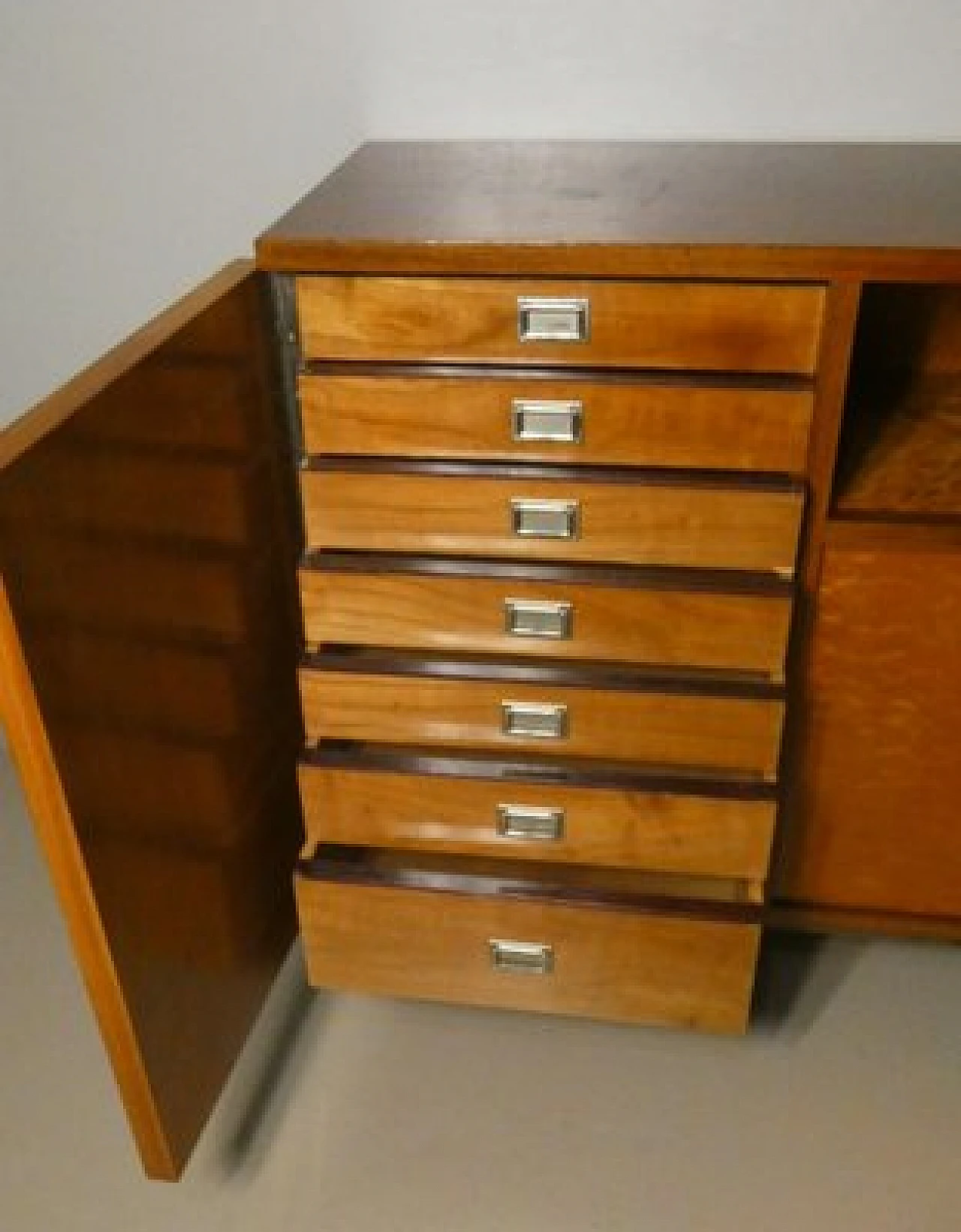 Solid teak sideboard, 1970s 6