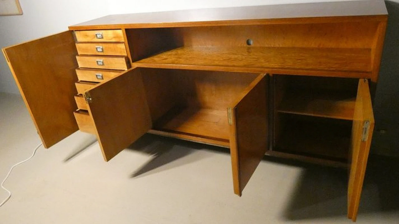 Solid teak sideboard, 1970s 7