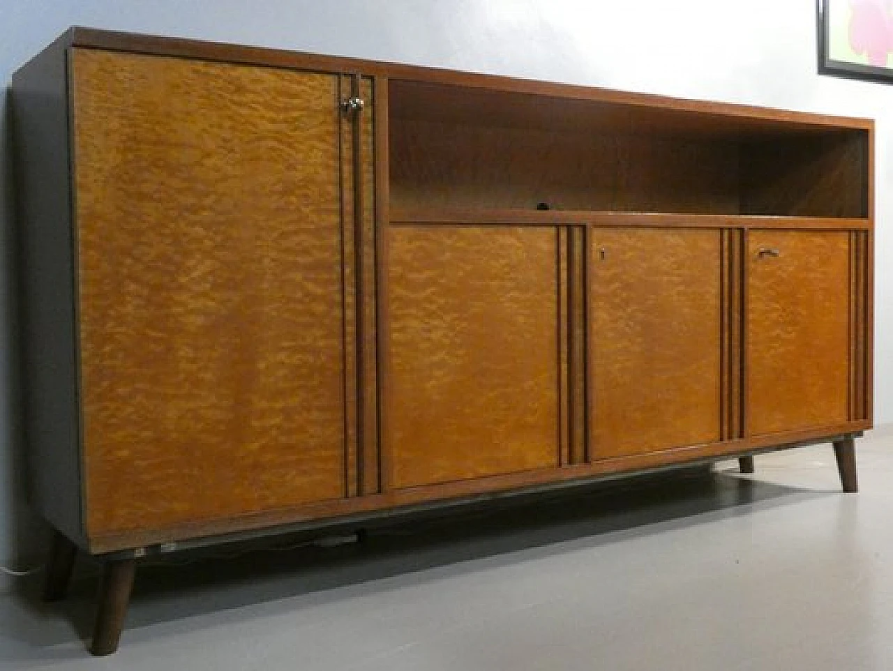 Solid teak sideboard, 1970s 10