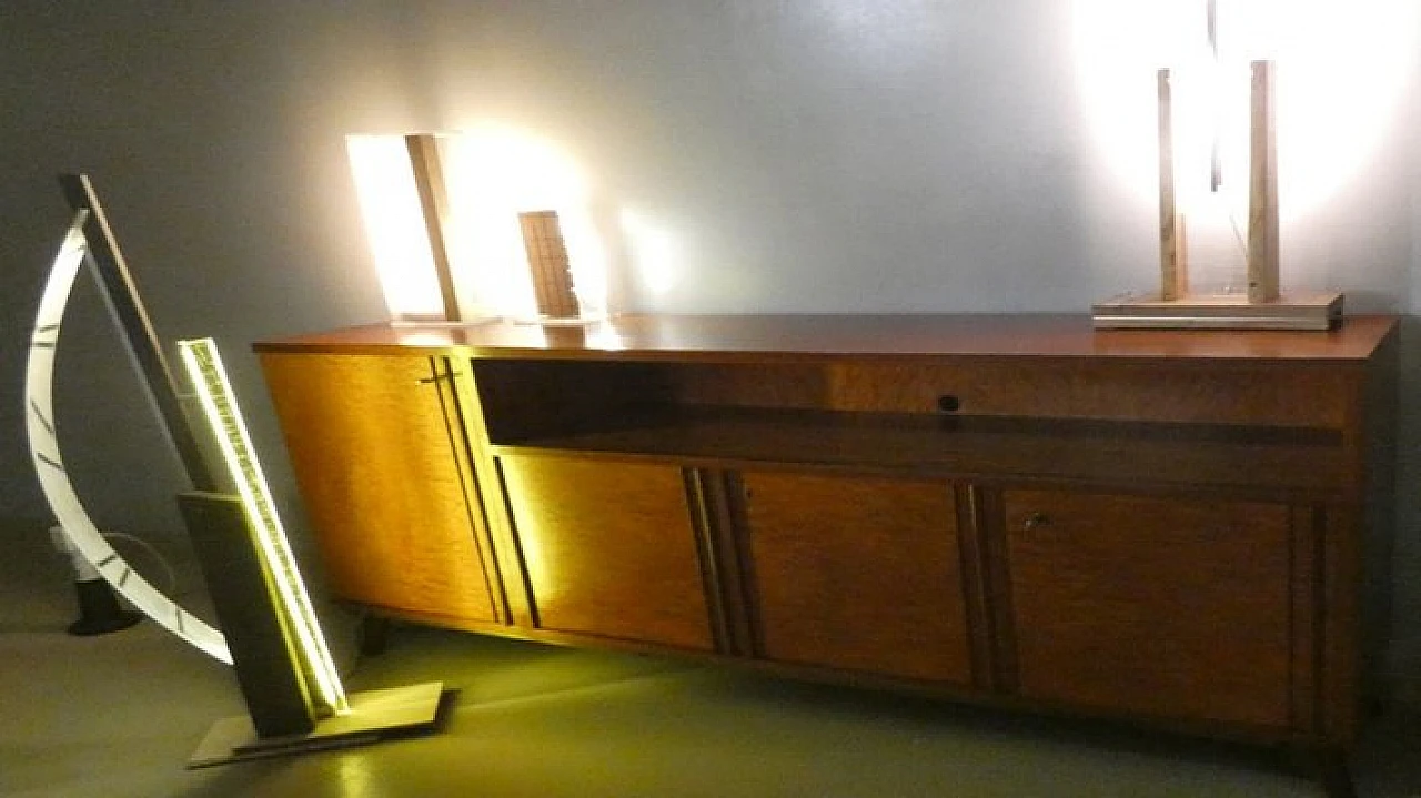 Solid teak sideboard, 1970s 13