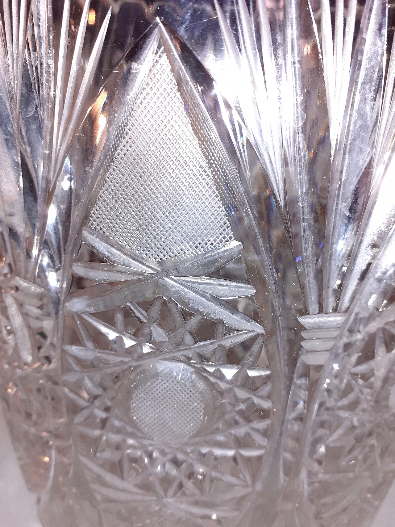 Bohemia crystal vase, 1960s 1