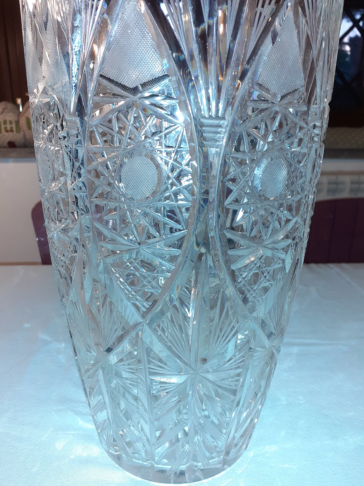 Bohemia crystal vase, 1960s 2