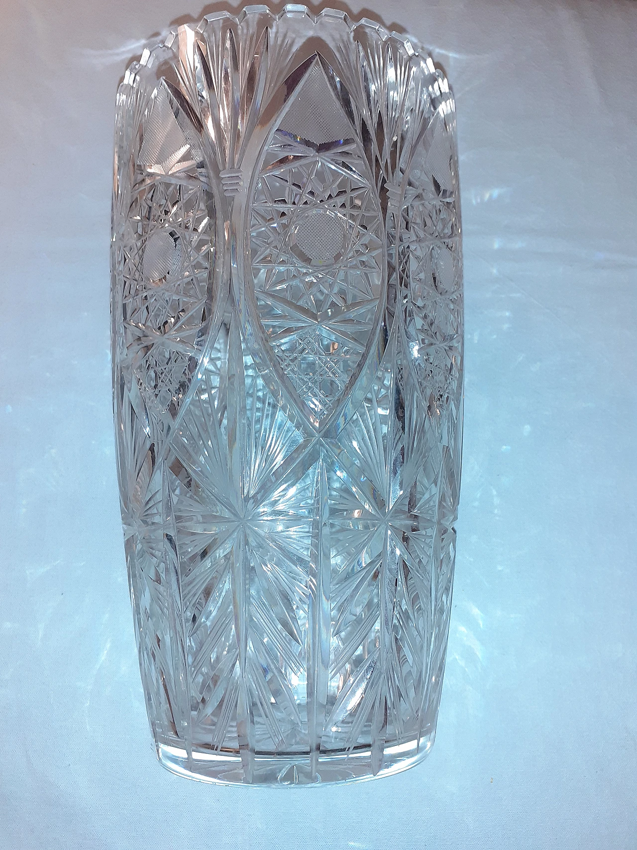 Bohemia crystal vase, 1960s 4