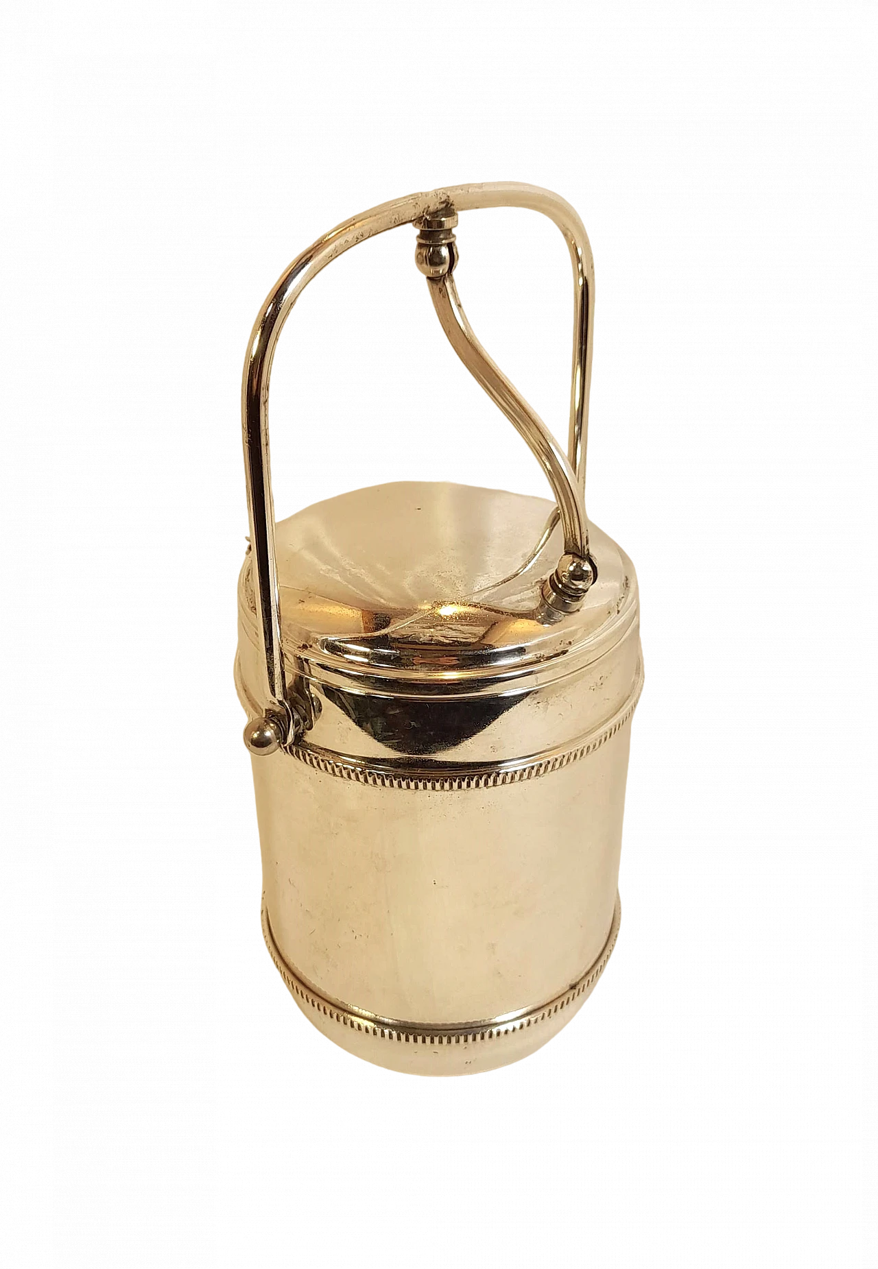 Silver Sheffield ice bucket, 1960s 18