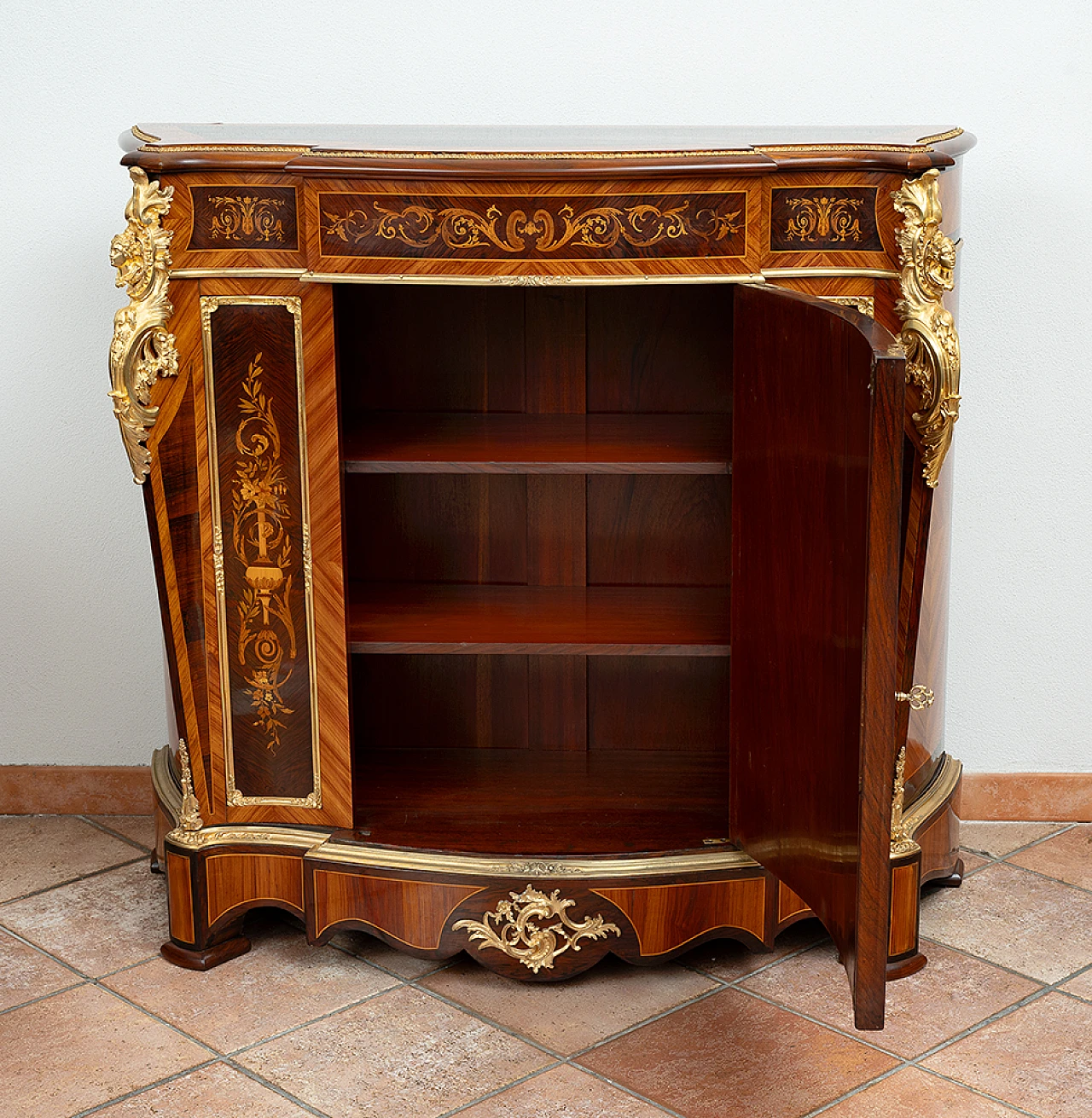 Napoleon III exotic wood sideboard, second half of the 19th century 7