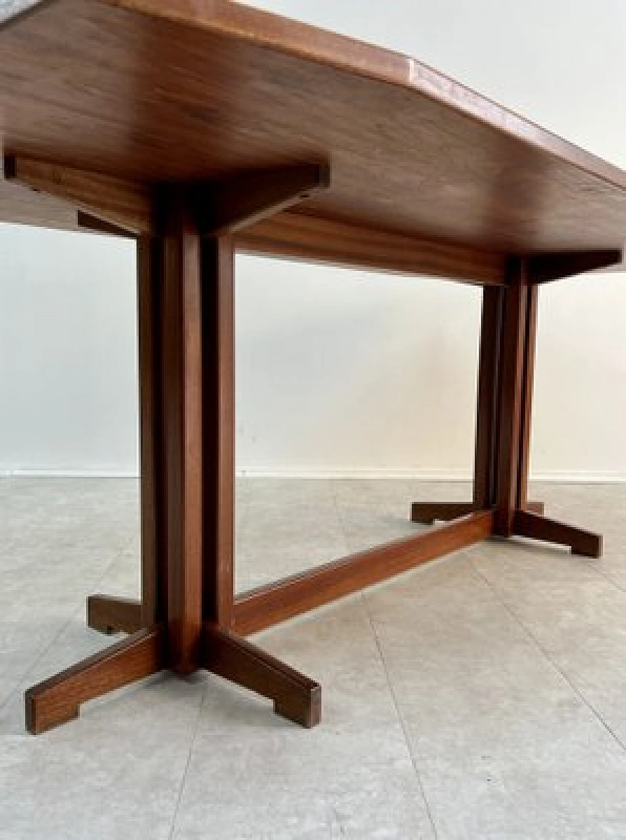 Teak table attributed to Tapiovaara for La Permanente, 1960s 2