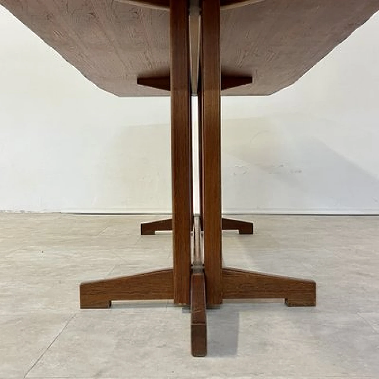 Teak table attributed to Tapiovaara for La Permanente, 1960s 3