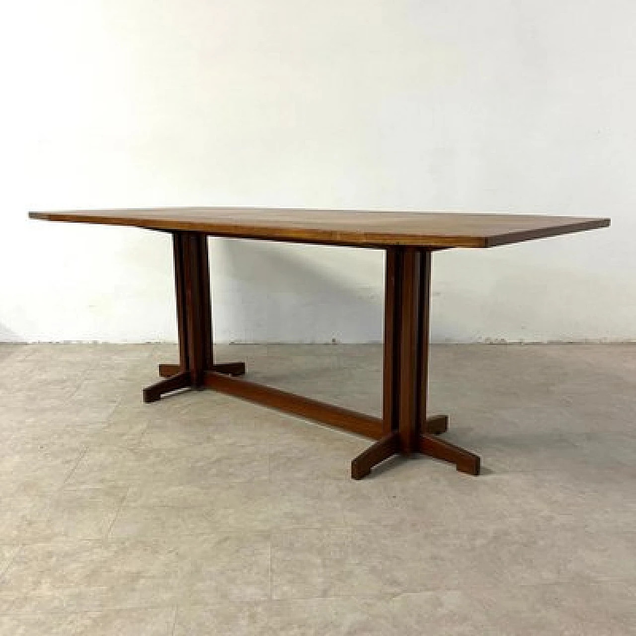 Teak table attributed to Tapiovaara for La Permanente, 1960s 4