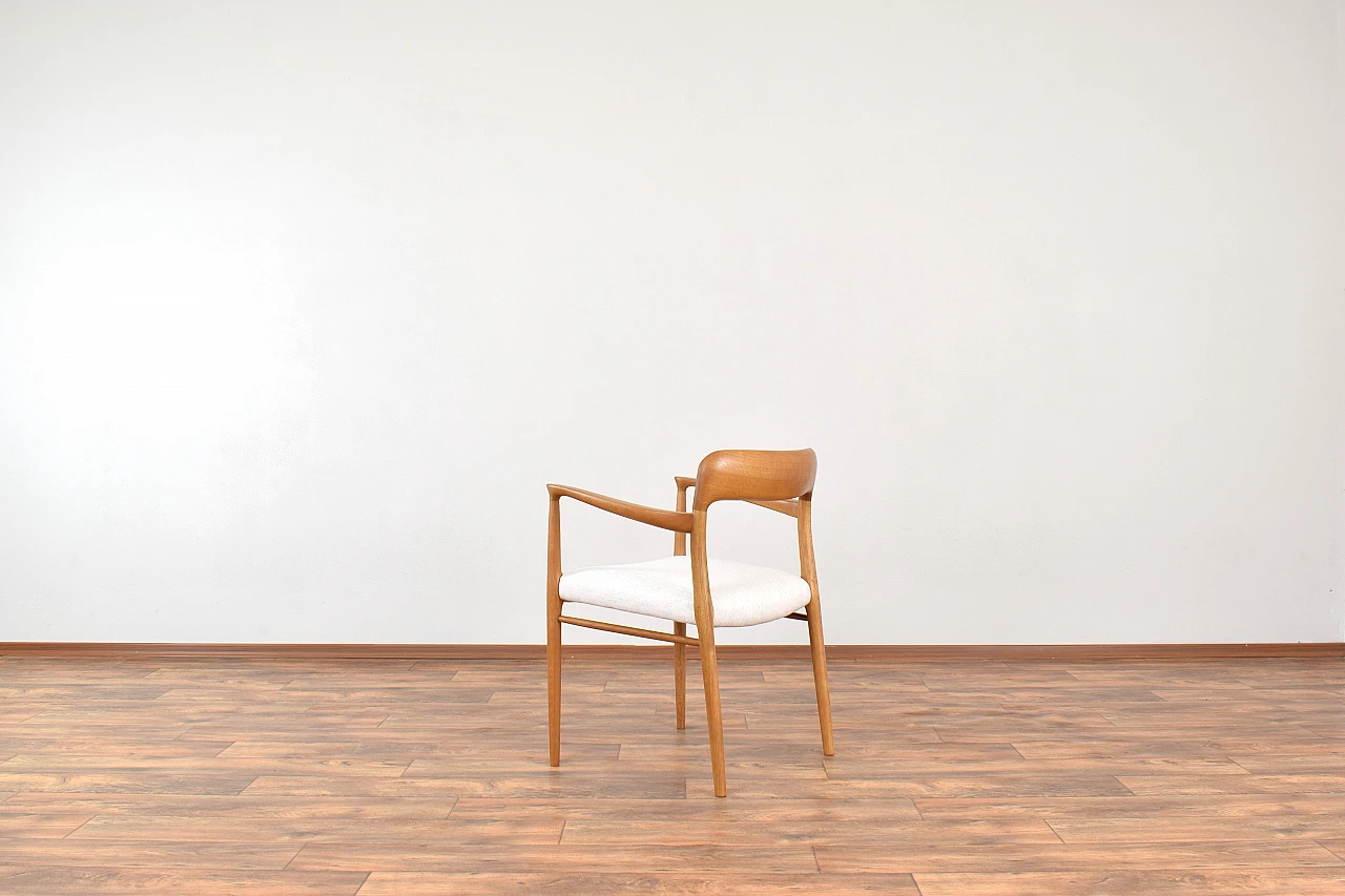 Oak 56 armchair by Niels O. Møller for J.L. Møller, 1950s 6