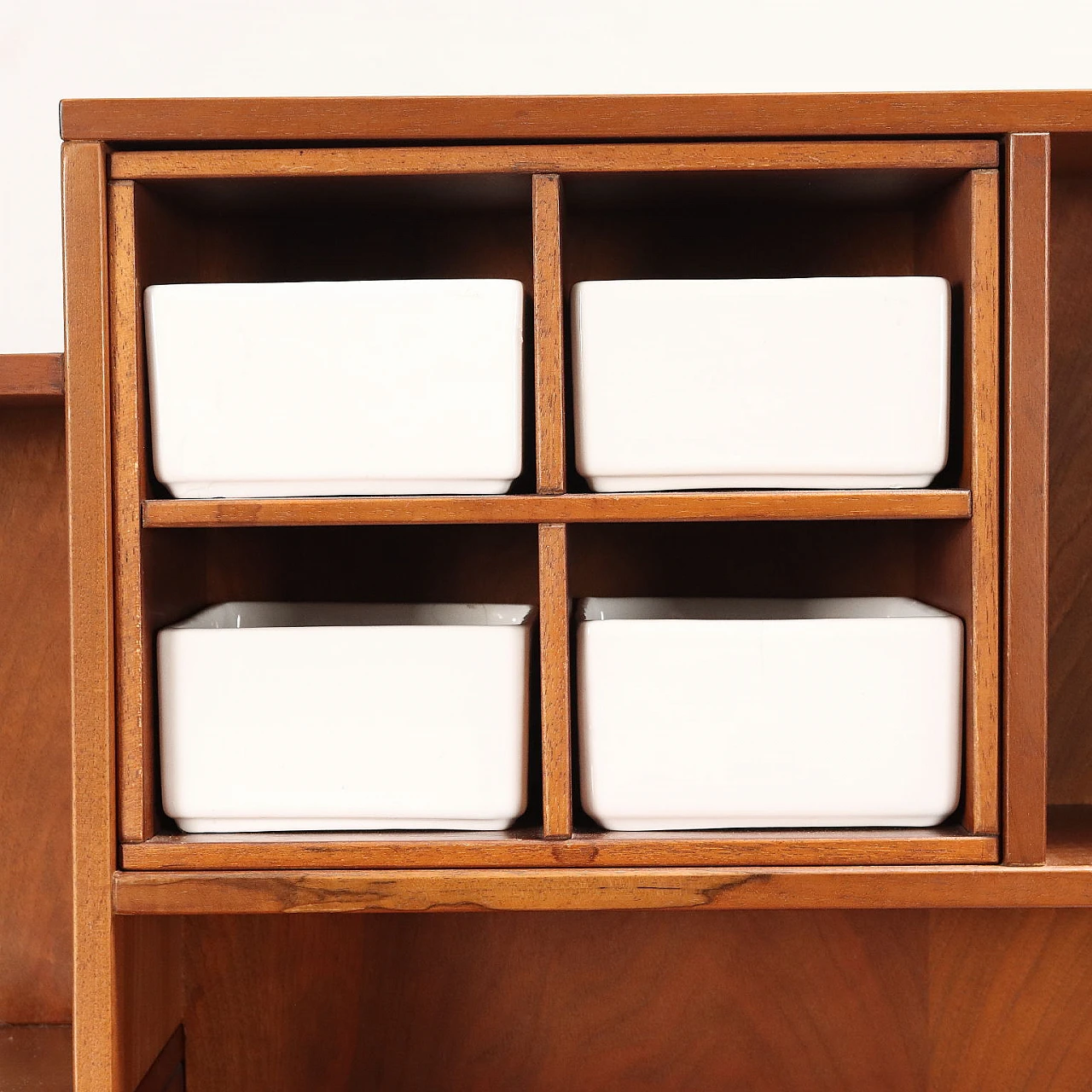 Walnut veneered sideboard by Silvio Coppola for Bernini, 1970s 8