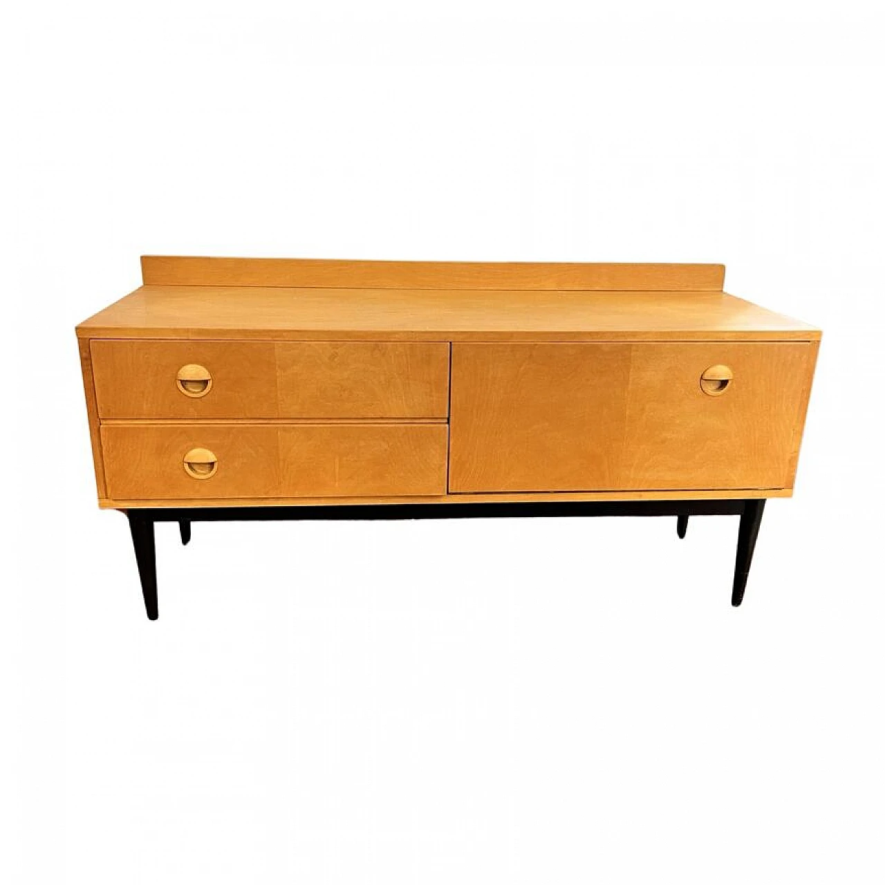 Danish ash chest of drawers, 1970s 1