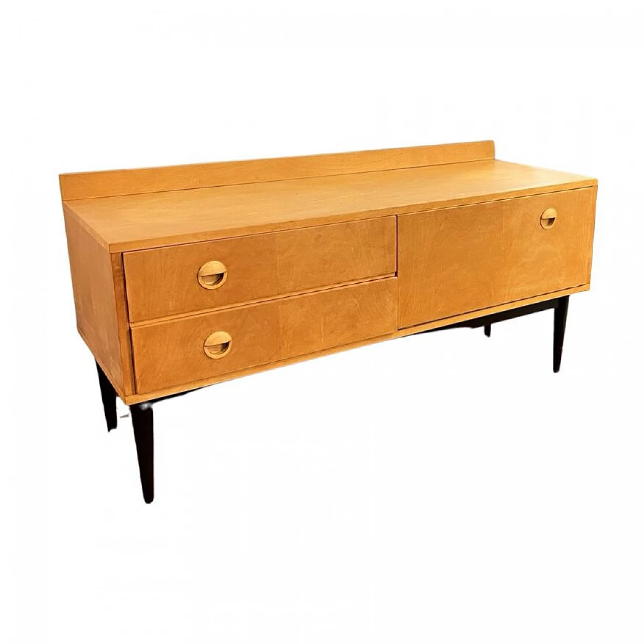 Danish ash chest of drawers, 1970s 4