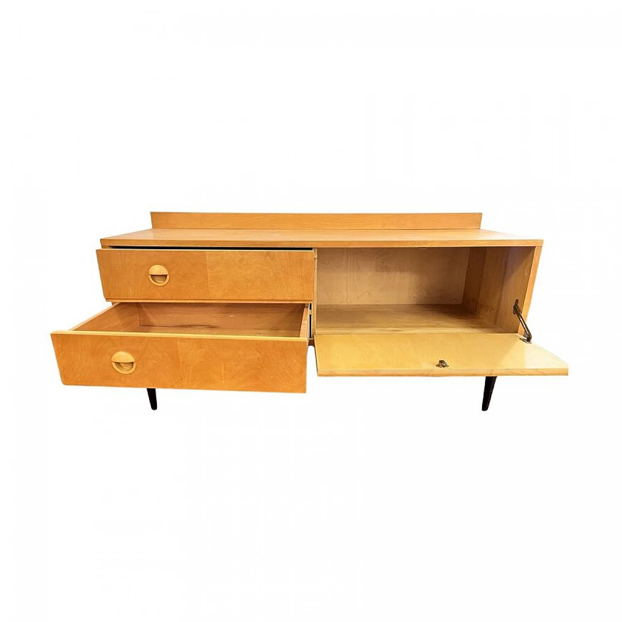 Danish ash chest of drawers, 1970s 8