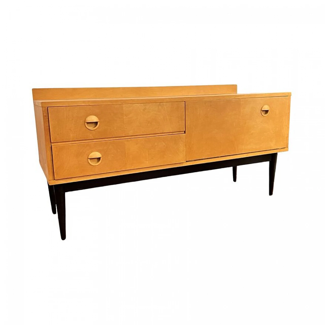 Danish ash chest of drawers, 1970s 10