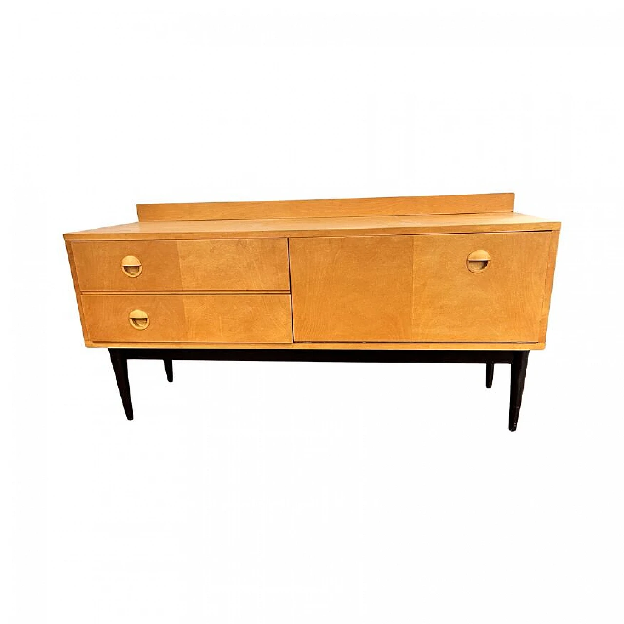 Danish ash chest of drawers, 1970s 12