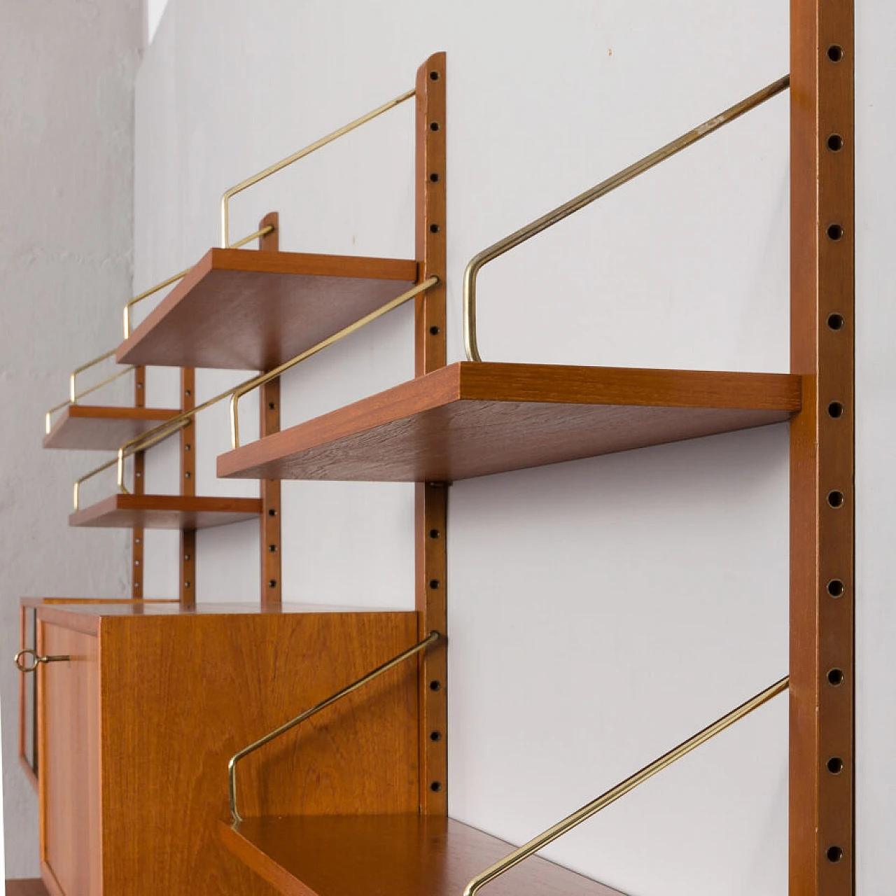 Modular teak bookcase by Poul Cadovius for Cado, 1960s 22