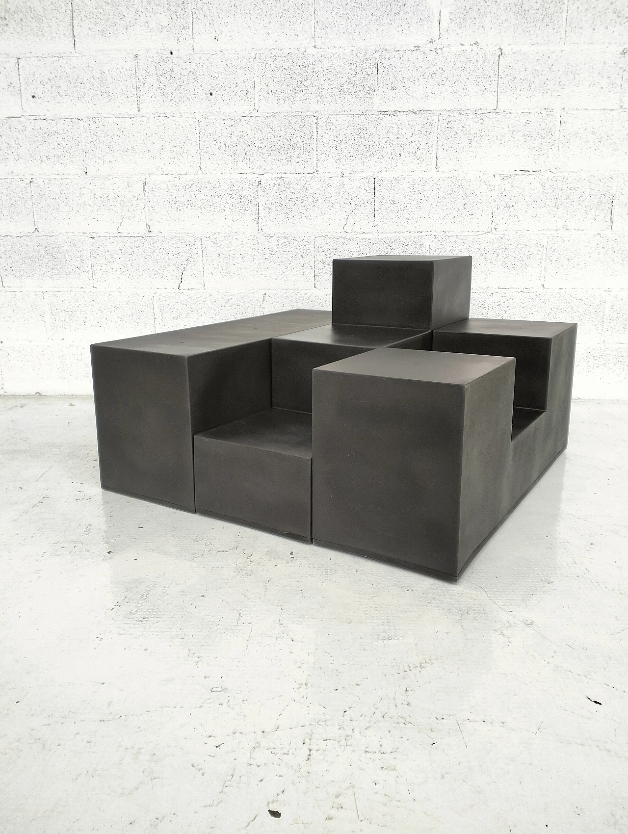 3 Gli Scacchi coffee tables by Mario Bellini for C&B Italia, 1970s 7