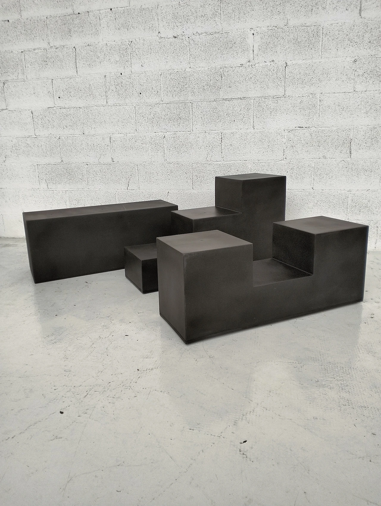 3 Gli Scacchi coffee tables by Mario Bellini for C&B Italia, 1970s 8