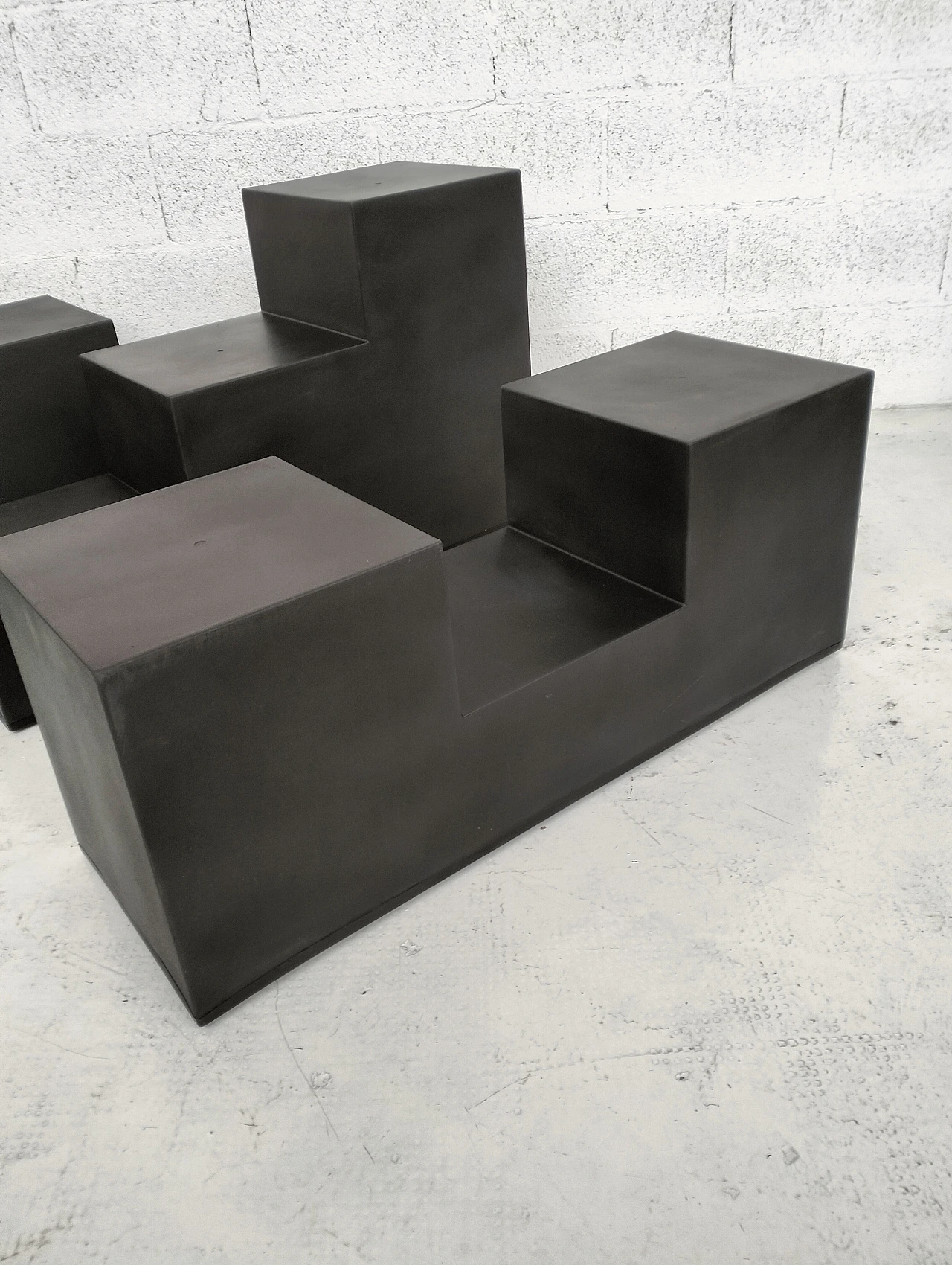 3 Gli Scacchi coffee tables by Mario Bellini for C&B Italia, 1970s 9