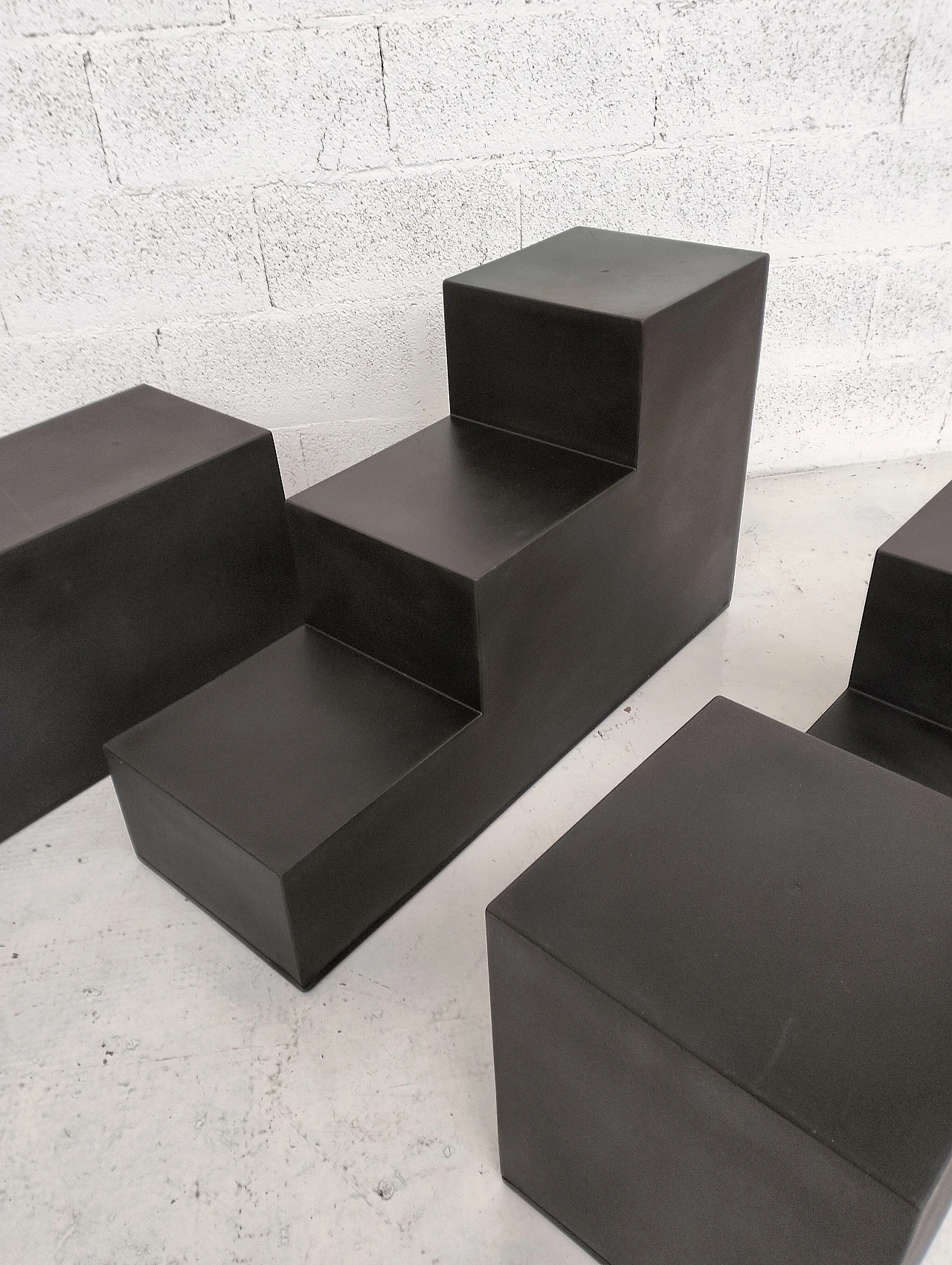 3 Gli Scacchi coffee tables by Mario Bellini for C&B Italia, 1970s 10