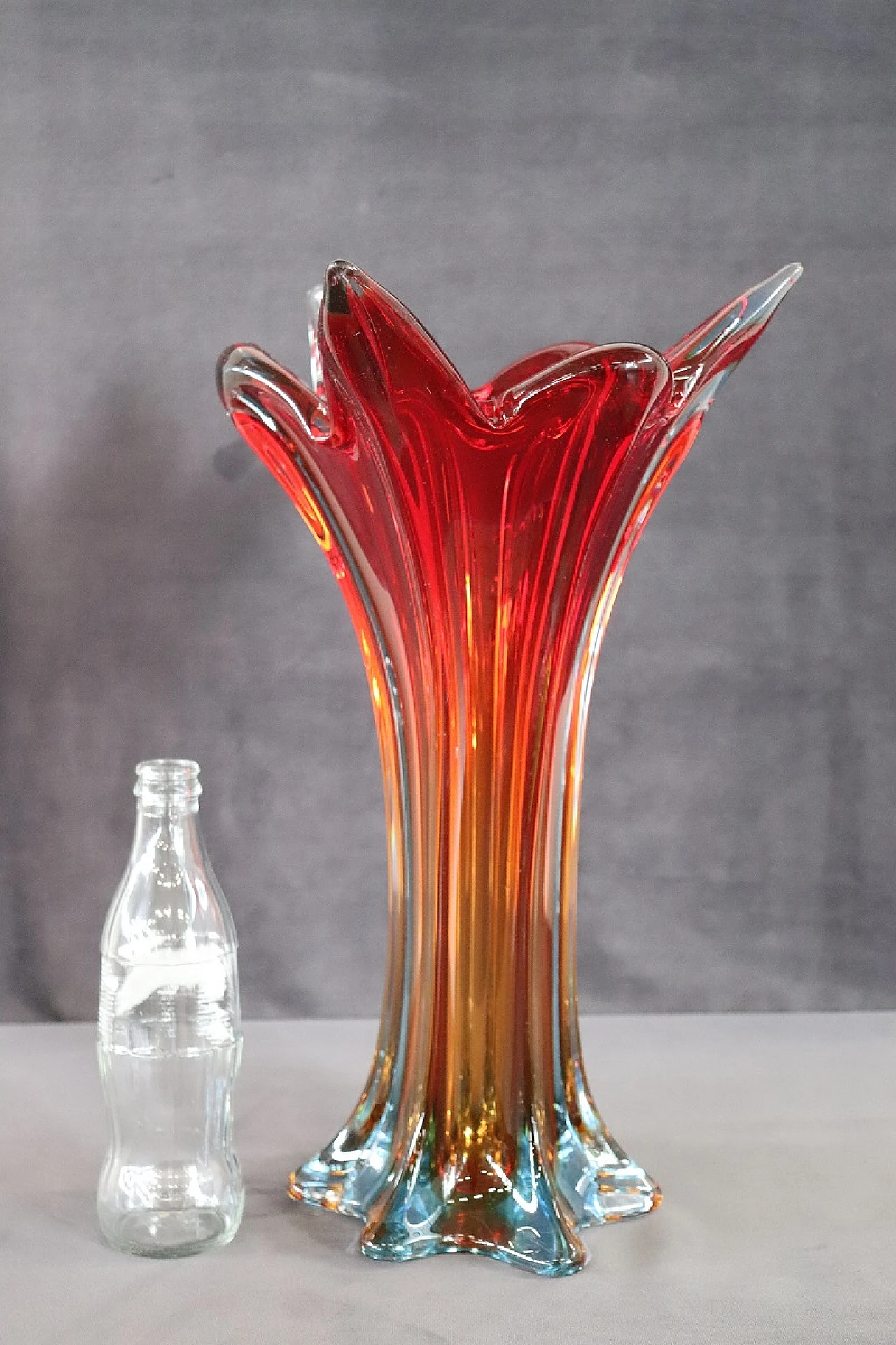 Murano glass vase, 1960s 3