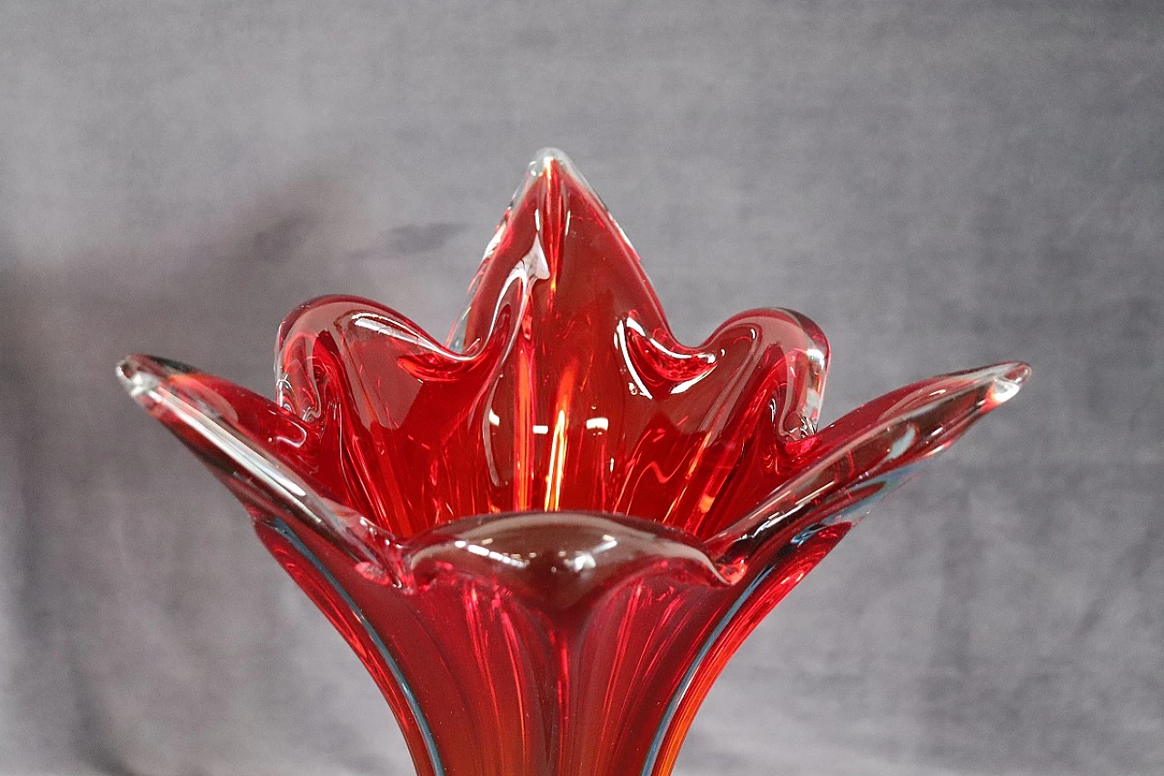 Murano glass vase, 1960s 6