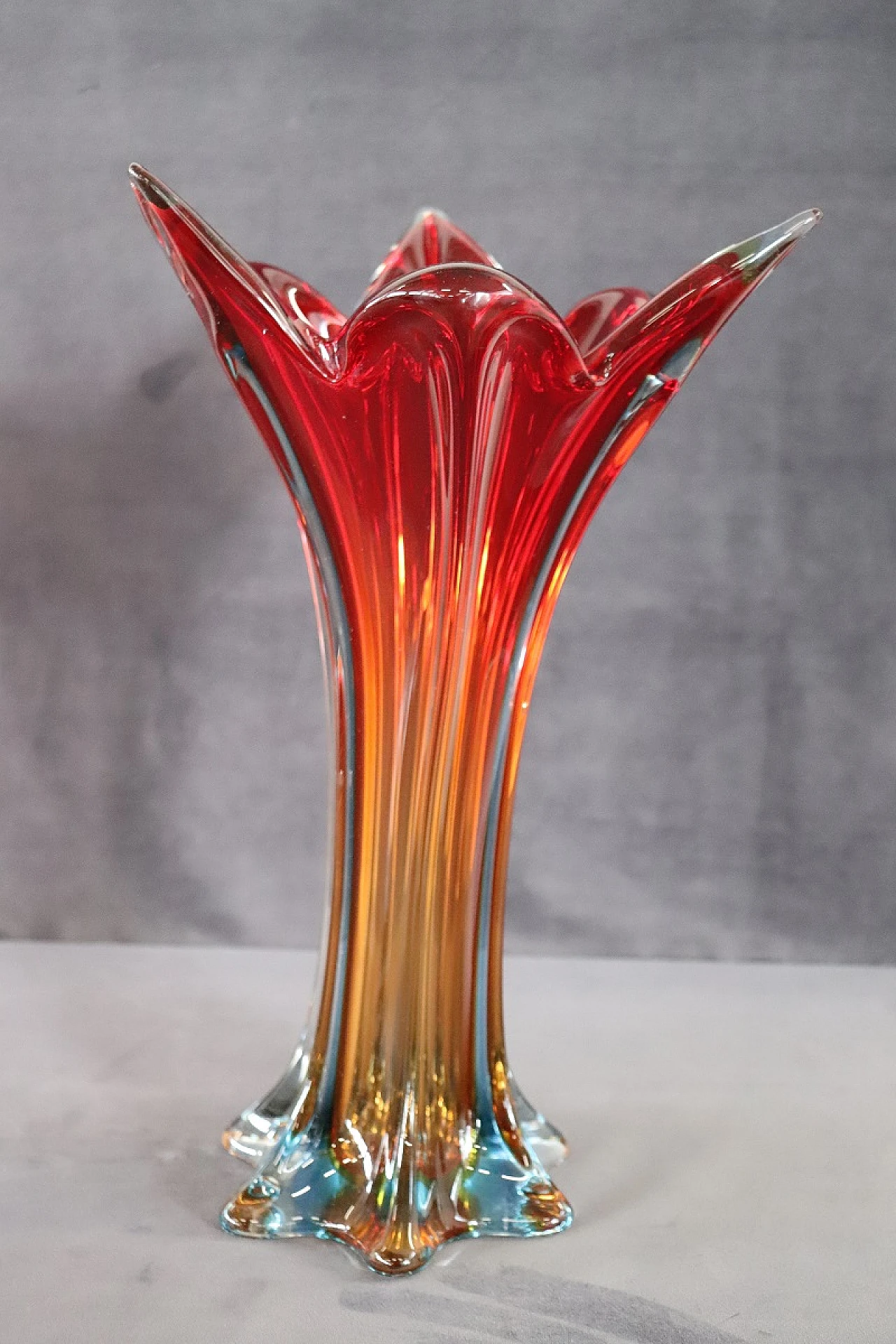 Murano glass vase, 1960s 7