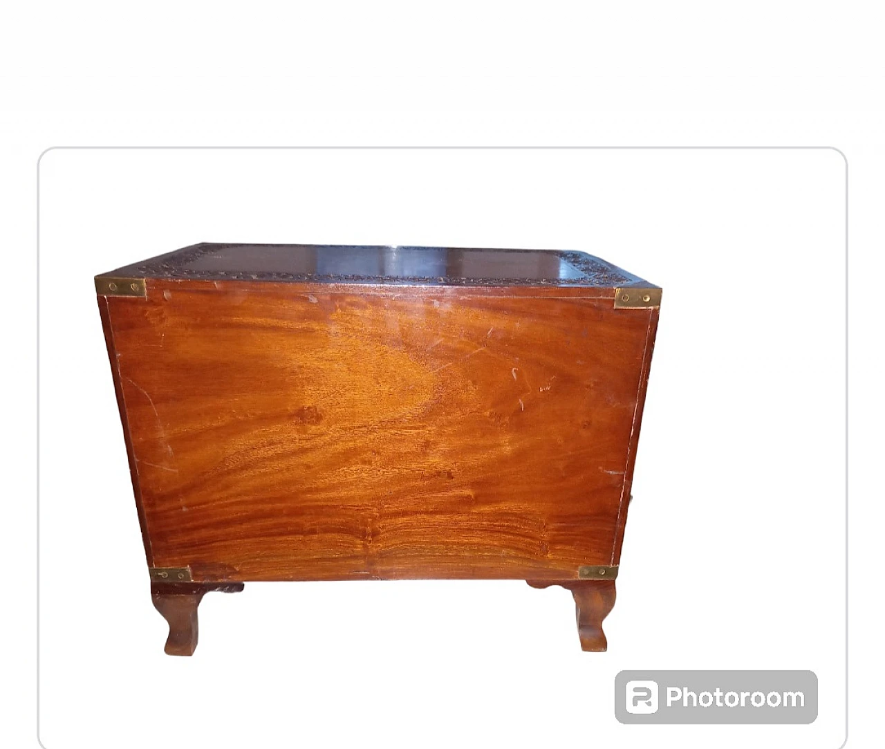 Anglo-Indian wooden chest of drawers, 19th century 1