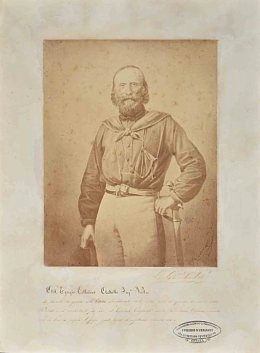 Portrait of Giuseppe Garibaldi 19th century