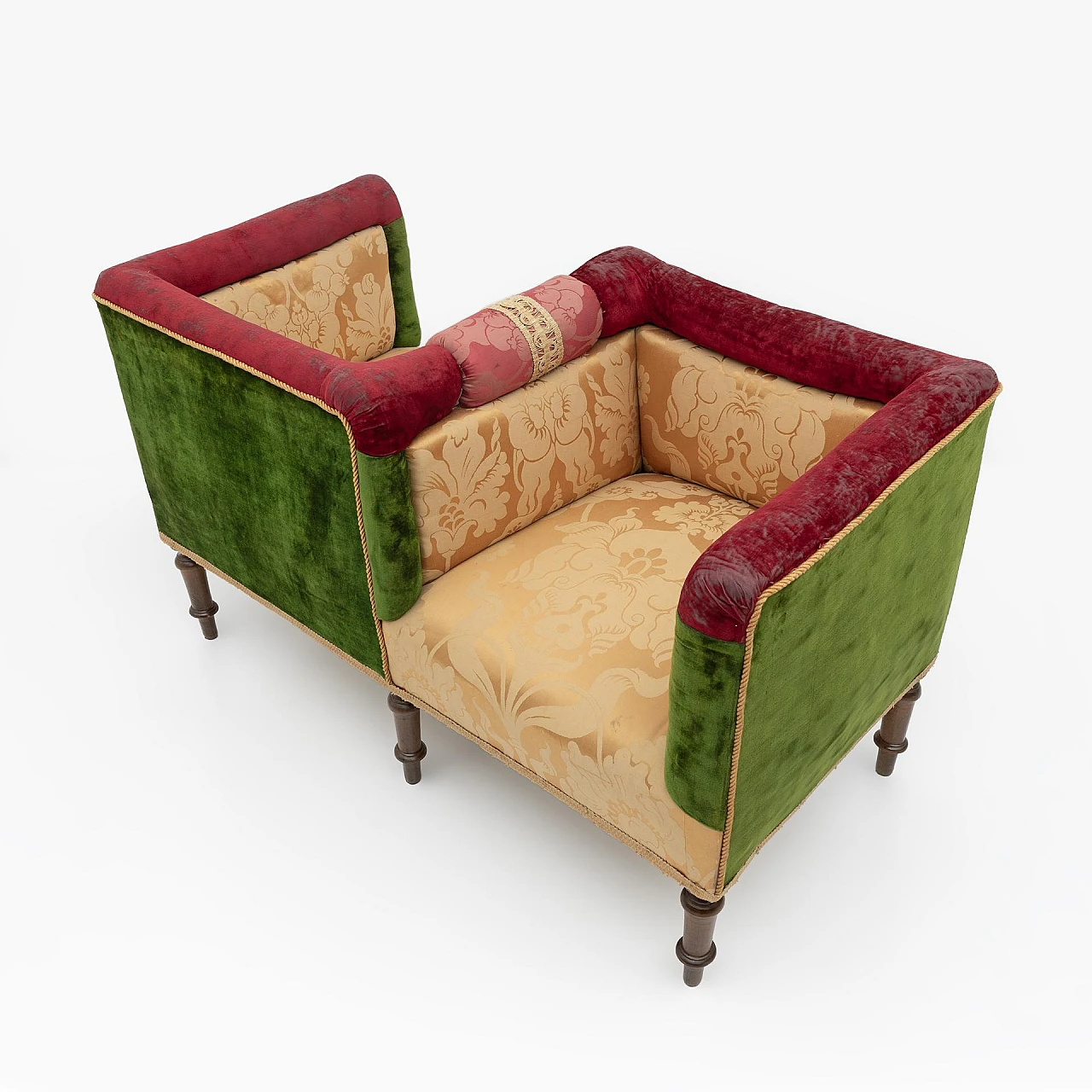 Tête-à-Tête sofa Napoleon III, 19th century 2