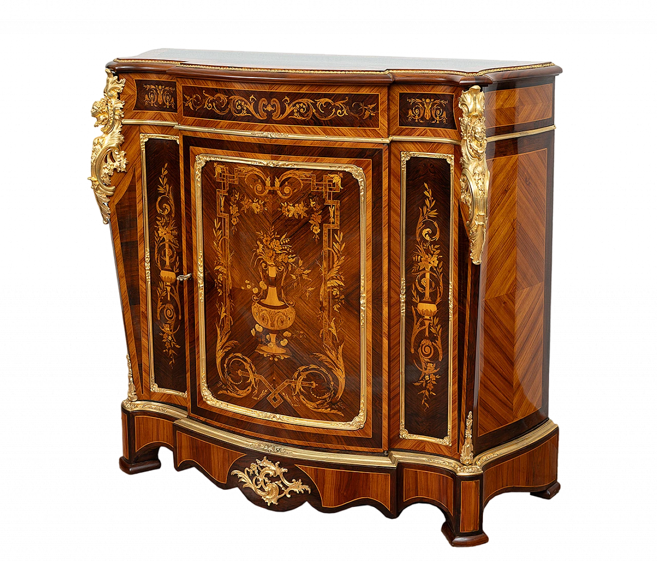 Napoleon III exotic wood sideboard, second half of the 19th century 9