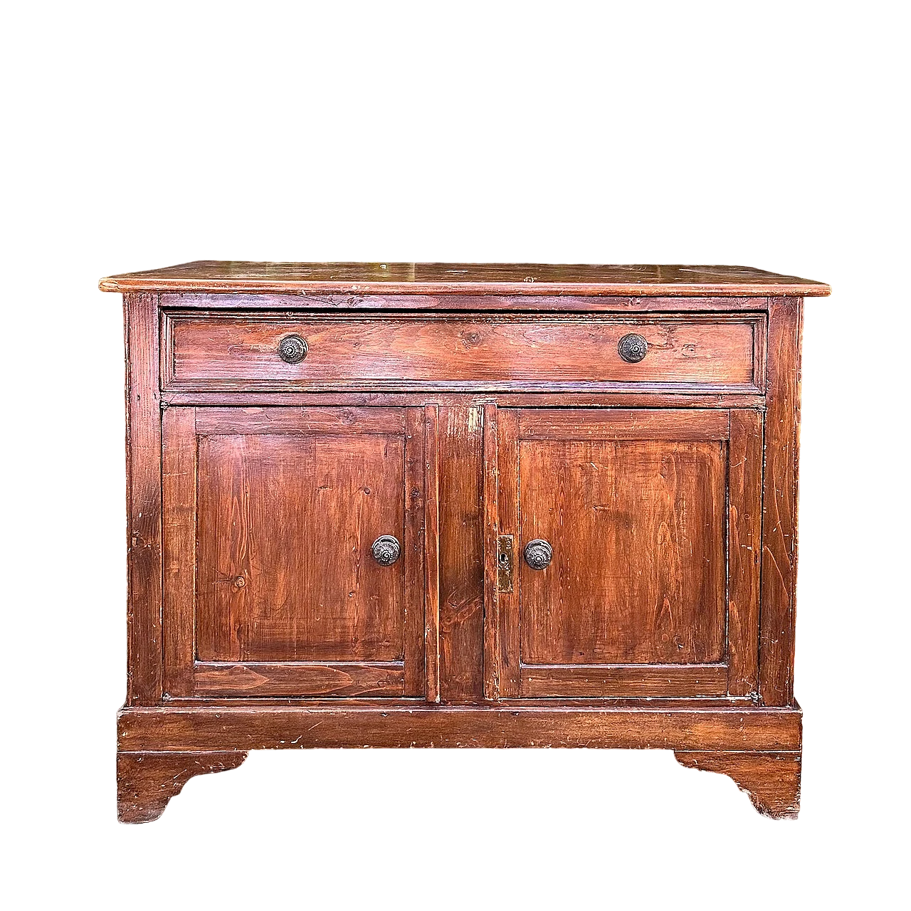 Tuscan larch sideboard, early 20th century 4