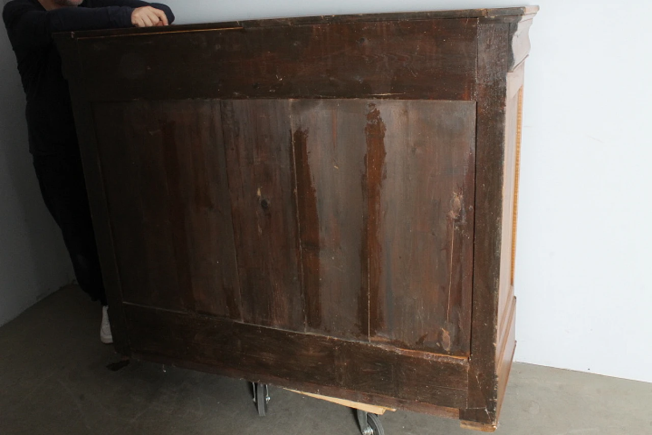 Louis Philippe blond walnut Capuchin sideboard, mid-19th century 2