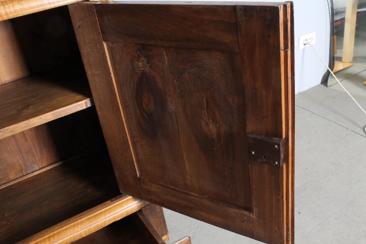 Louis Philippe blond walnut Capuchin sideboard, mid-19th century 6