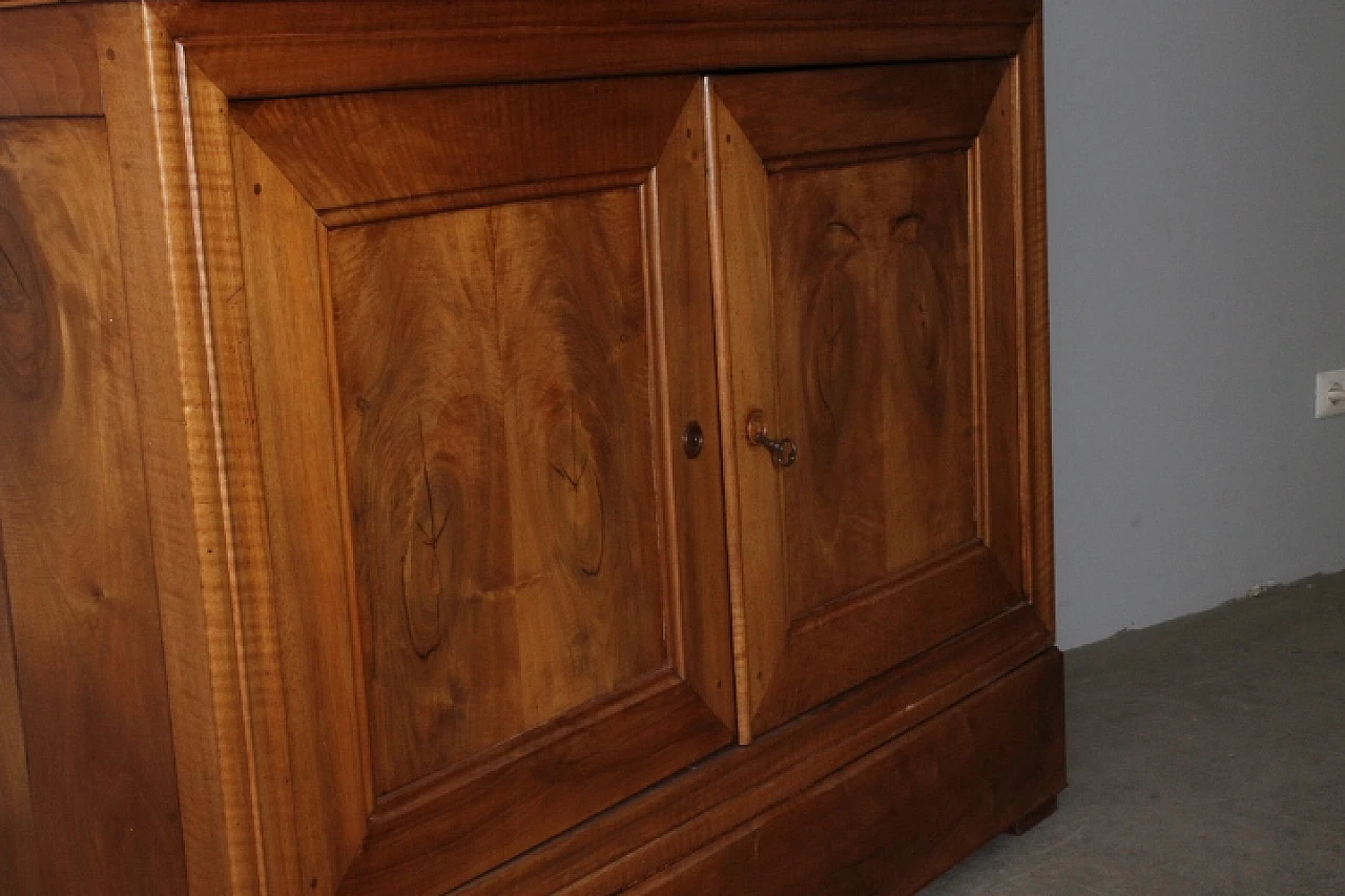 Louis Philippe blond walnut Capuchin sideboard, mid-19th century 15