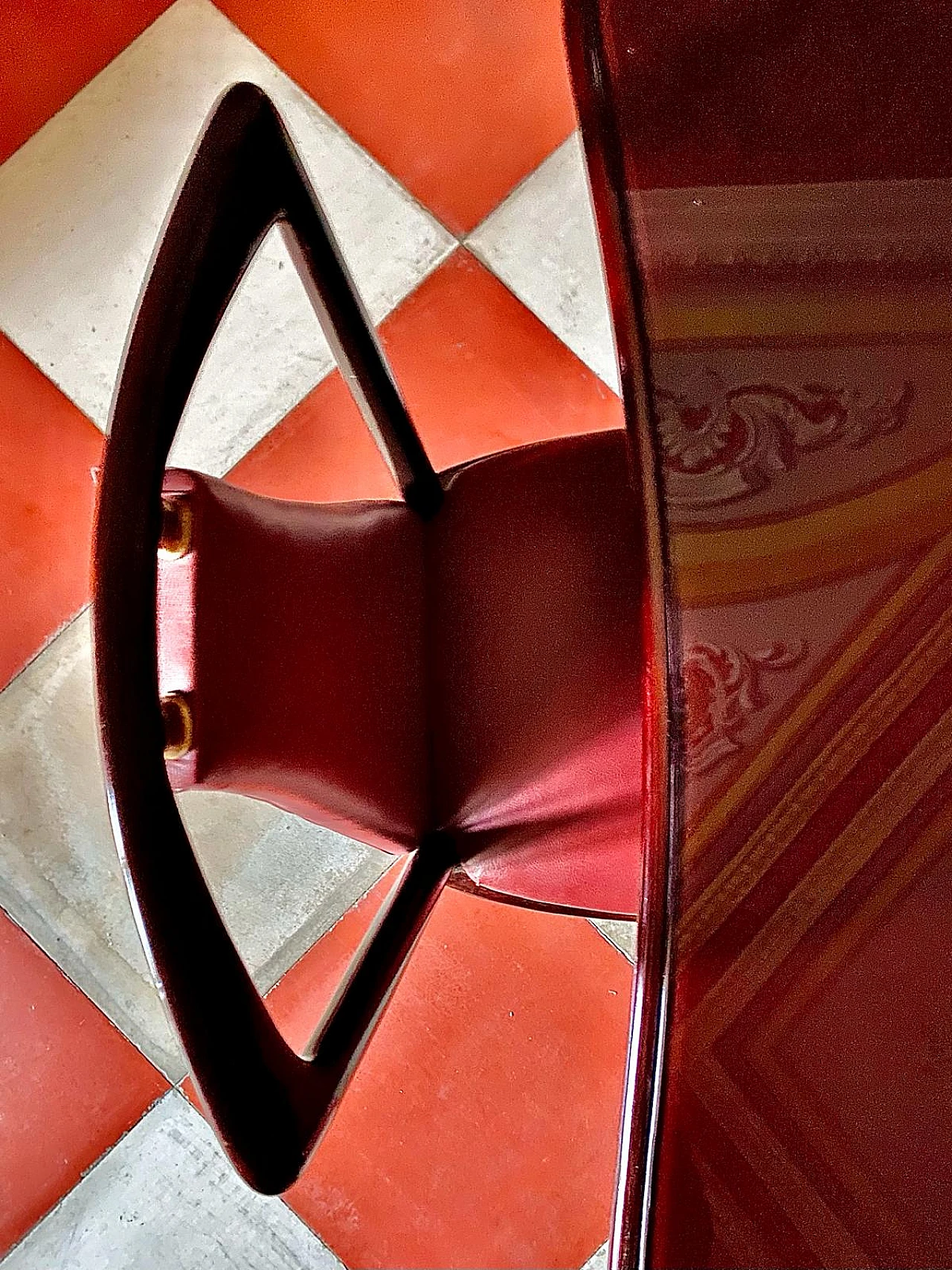 6 Chairs and table by O. Borsani for Atelier Borsani Varedo, 1950 8