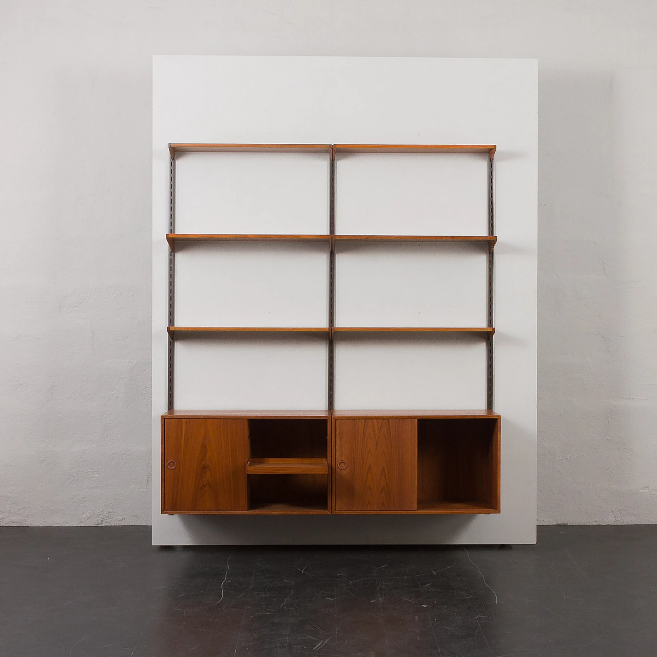 Two-bay bookcase by Kai Kristiansen for FM Møbler, 1960s 7