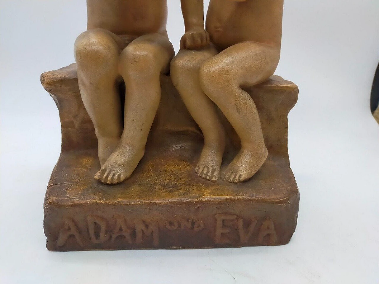 Goldscheider - Jaray, Adam and Eve, terracotta sculpture, 1930s 4