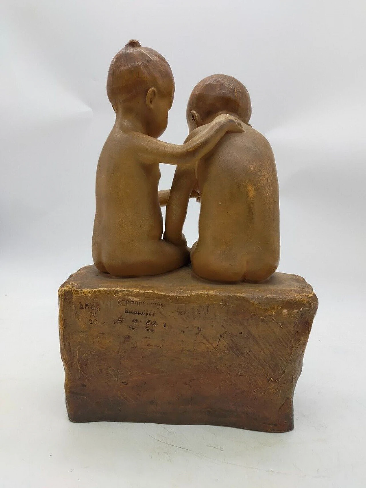 Goldscheider - Jaray, Adam and Eve, terracotta sculpture, 1930s 7