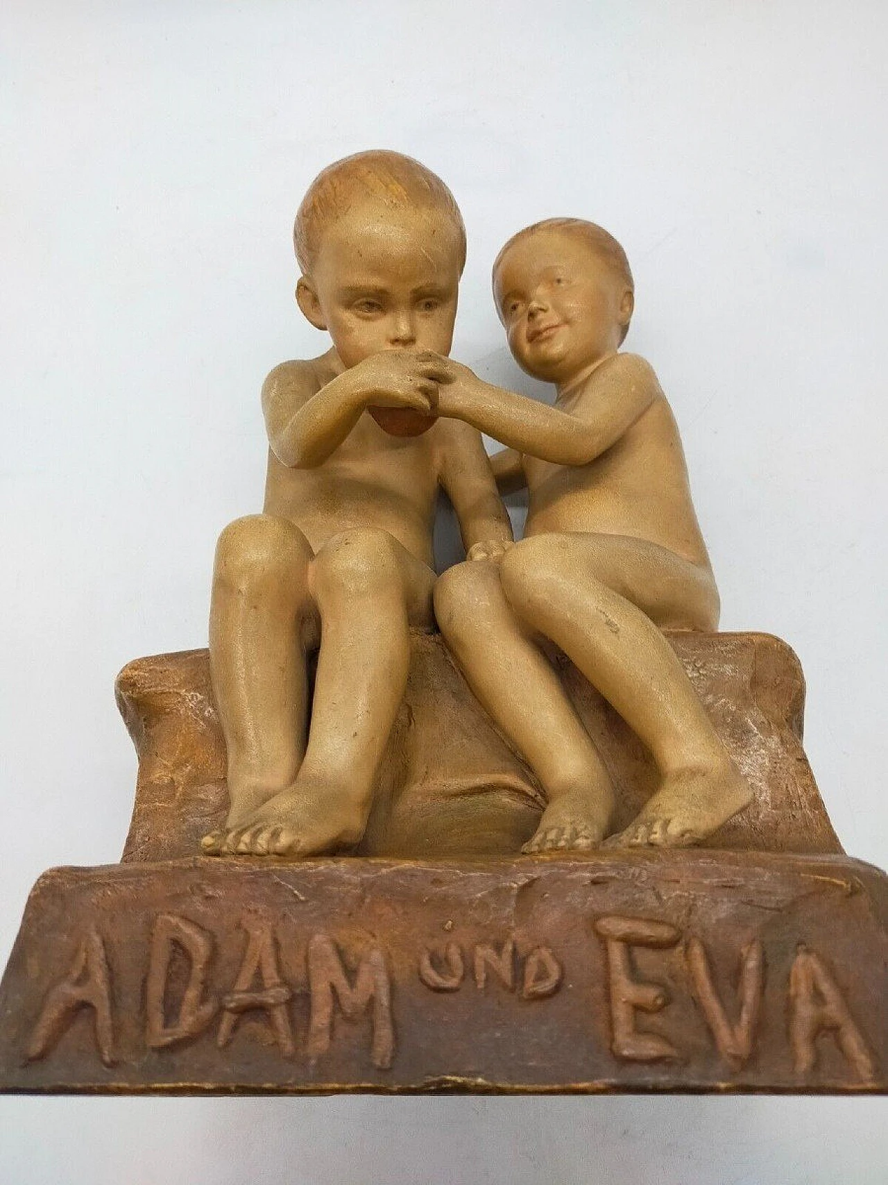 Goldscheider - Jaray, Adam and Eve, terracotta sculpture, 1930s 12